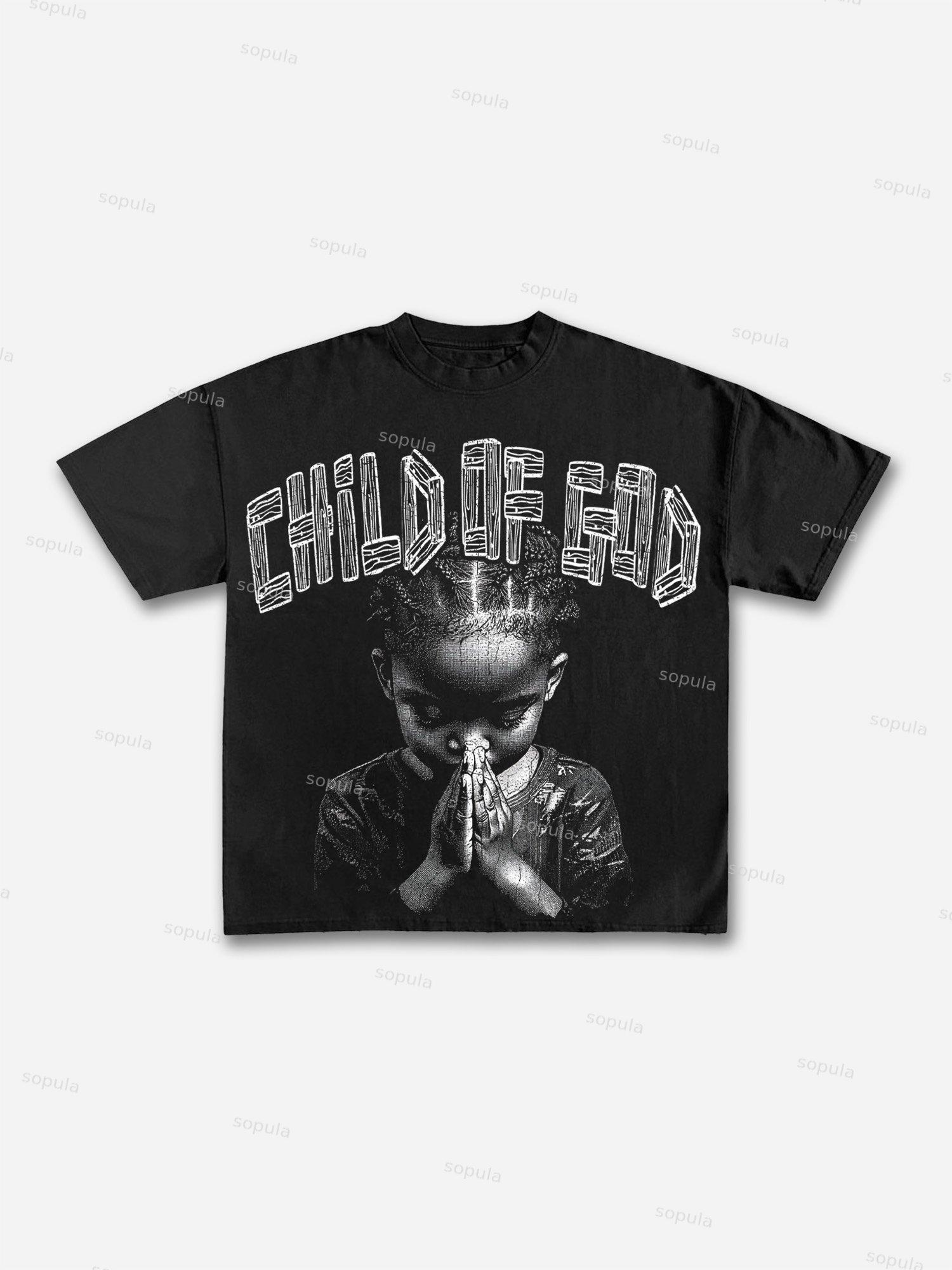 Howdy Cowboy Saddle Vintage Graphic Cotton T-shirt Product Image