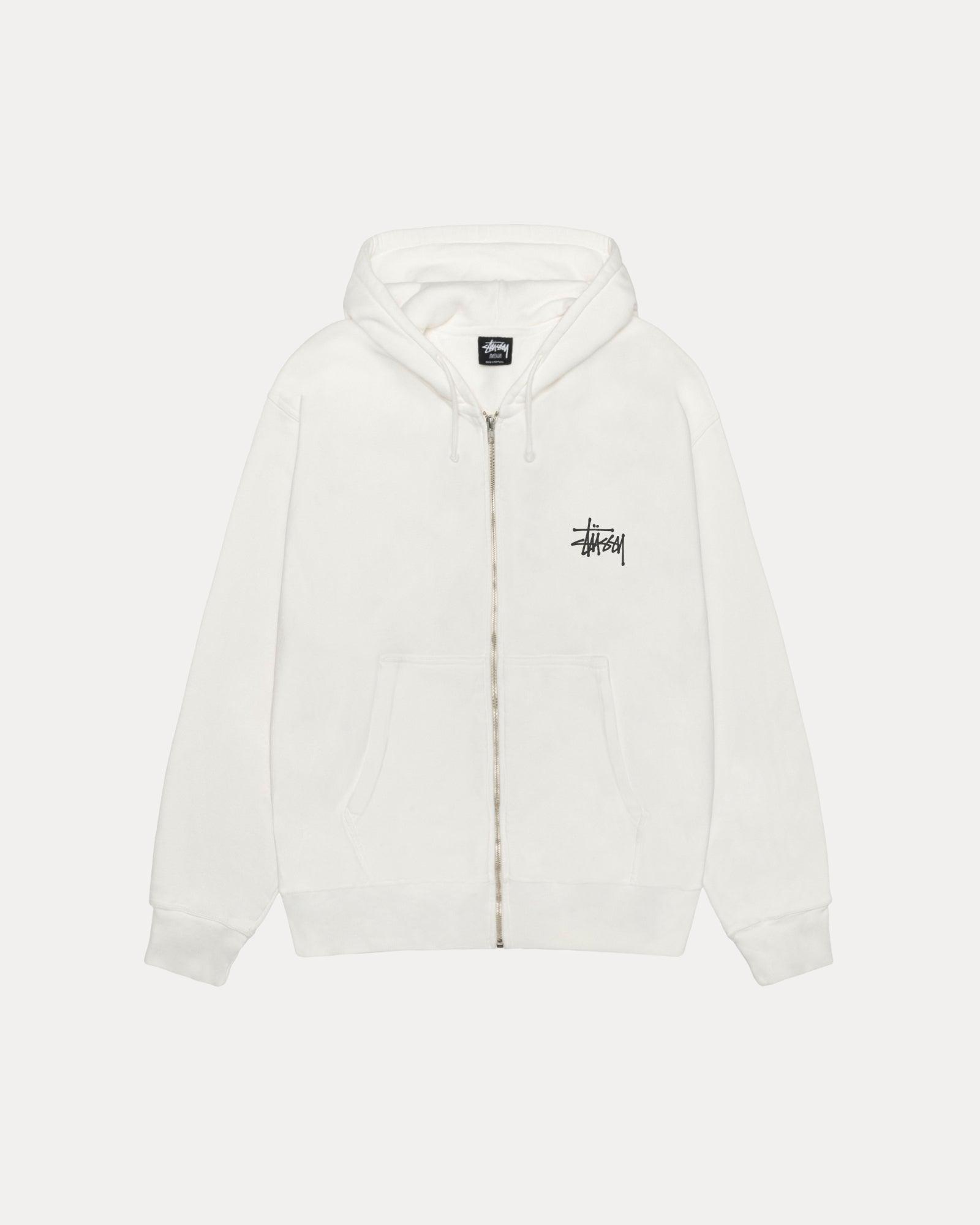 BASIC STÜSSY ZIP HOODIE PIGMENT DYED Male Product Image