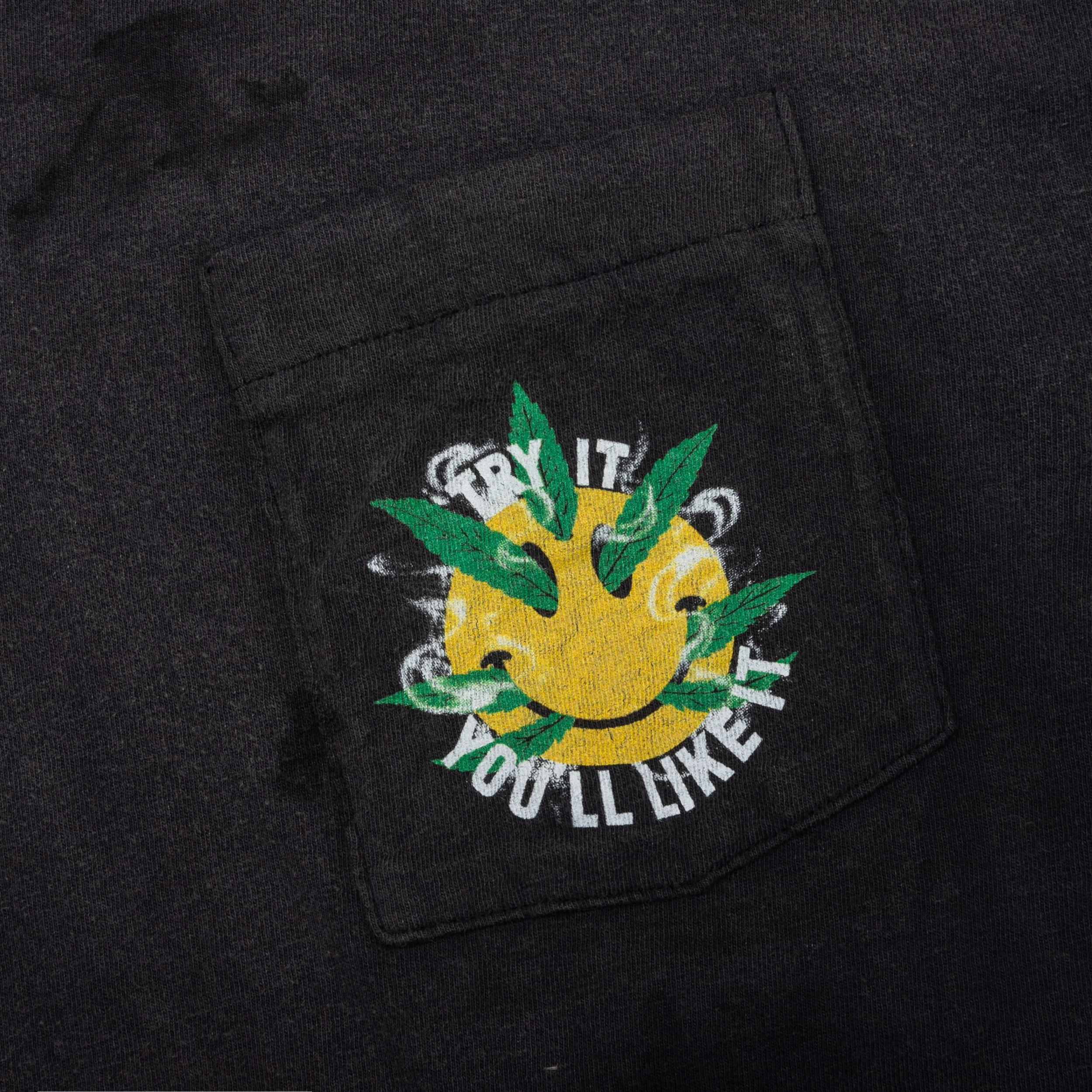 L/S Pocket T-Shirt Snake - Black Male Product Image