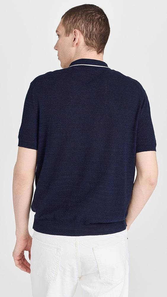 Polo Ralph Lauren Cotton Linen Sweater Polo | Shopbop Product Image