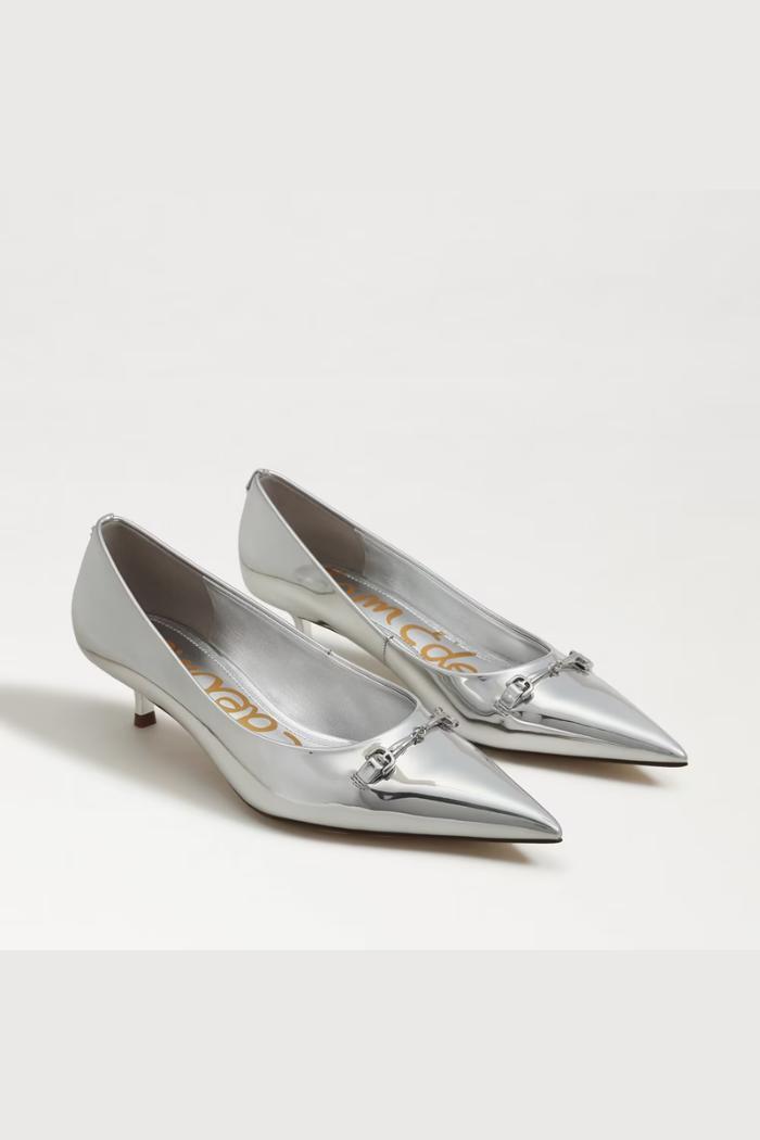 Kaya Pointed Toe Kitten Heel Pump Product Image