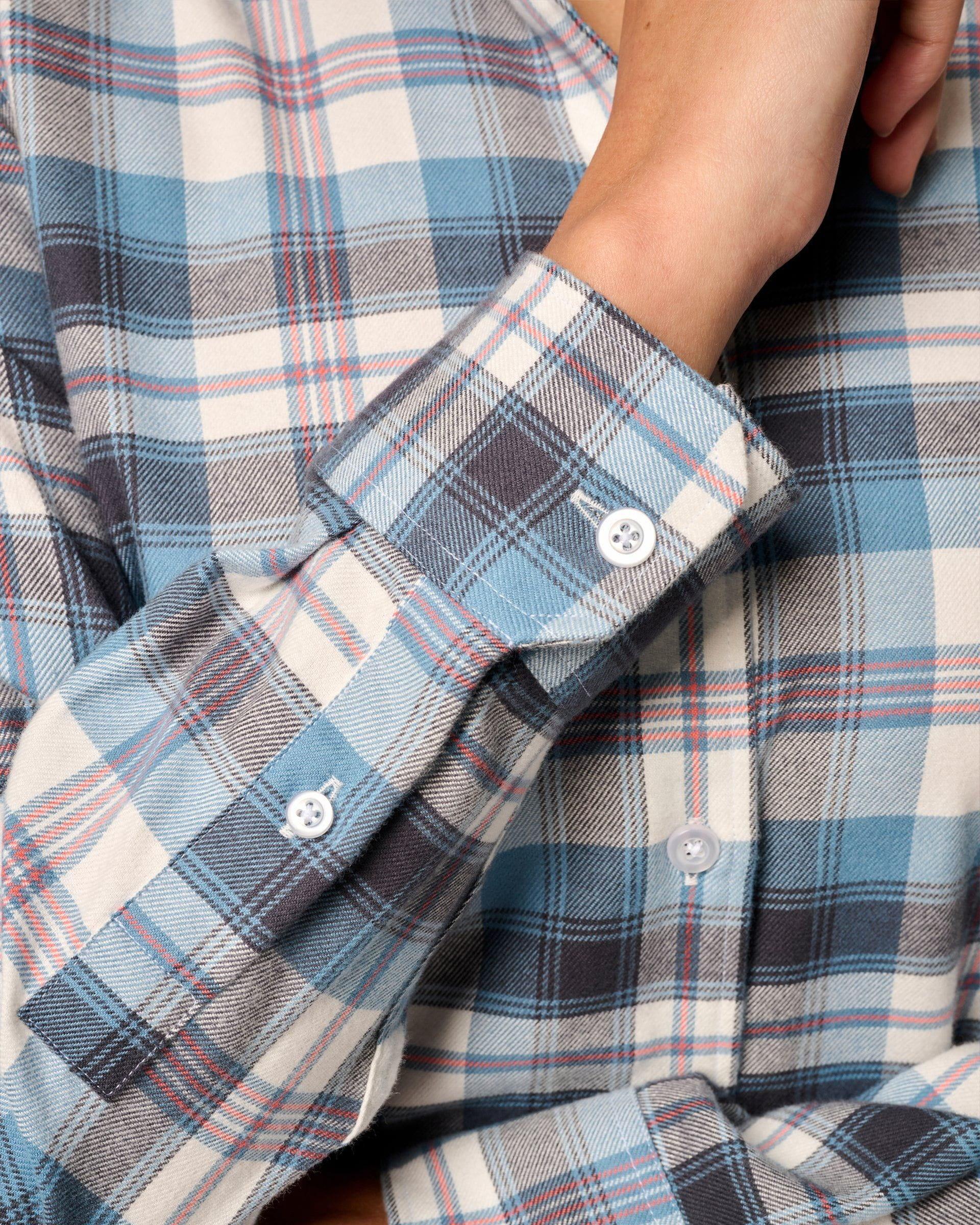 Inez Flannel Button-Up Shirt Female Product Image
