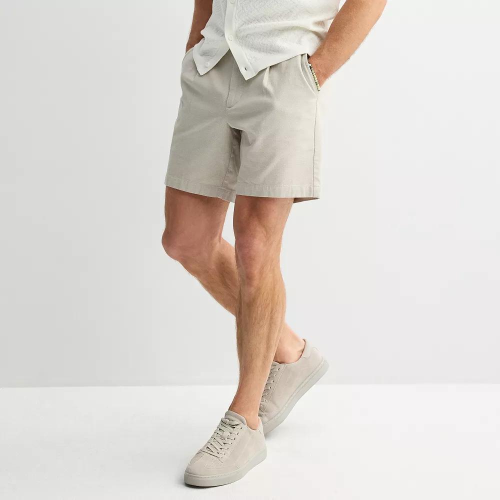 Men's Apt. 9® 7-Inch Tech Shorts, Size: 30, Blue Texture Product Image