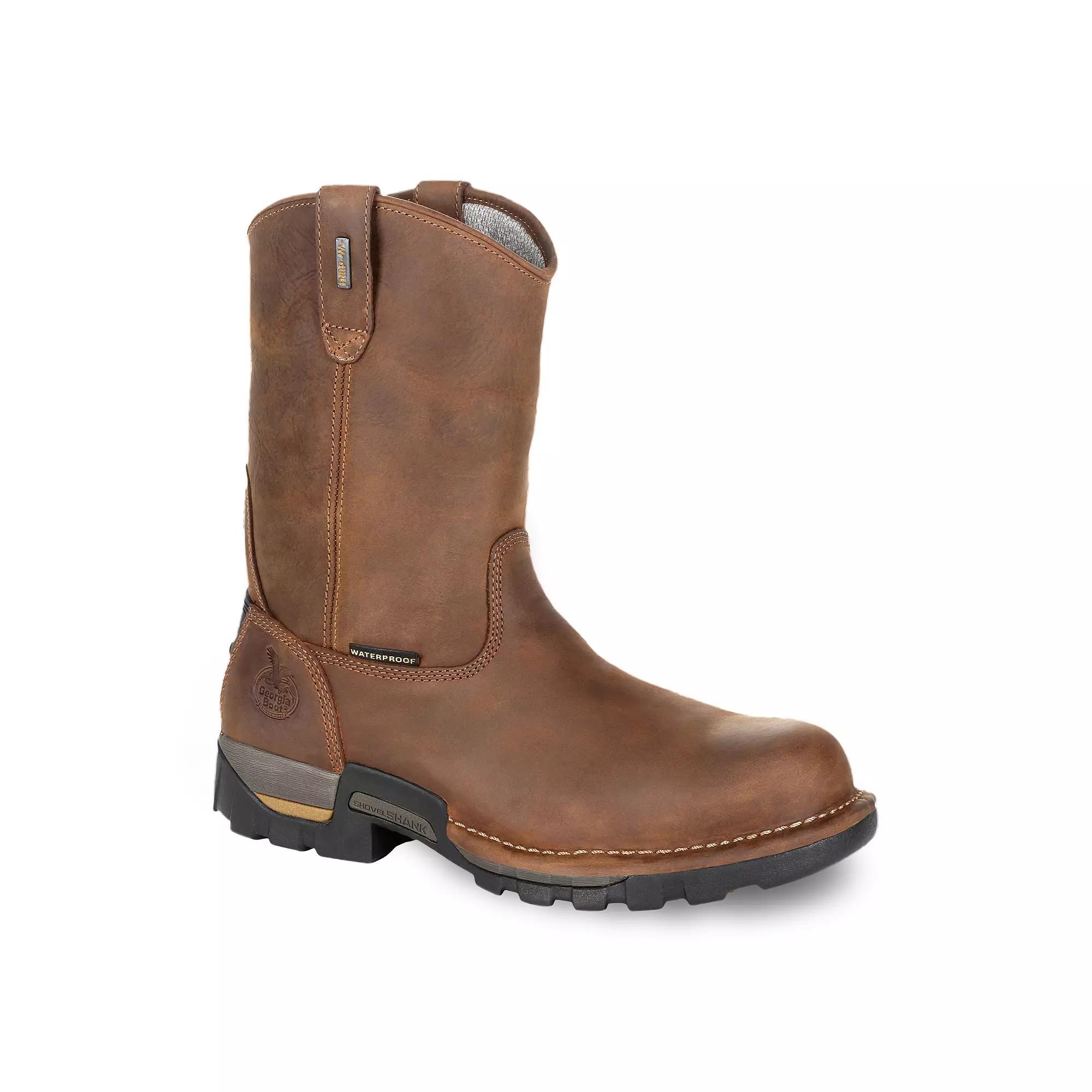 Georgia Boots Eagle One Men's Waterproof Work Boots, Size: 10, Brown Product Image