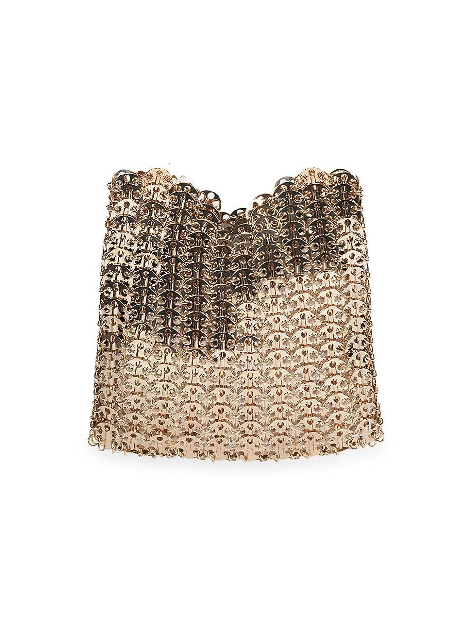 1969 Allover Disc Brass Shoulder Bag Product Image