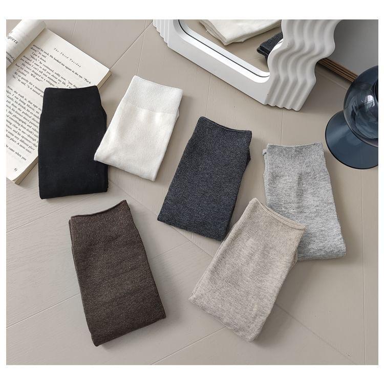 Plain Crew Socks Product Image