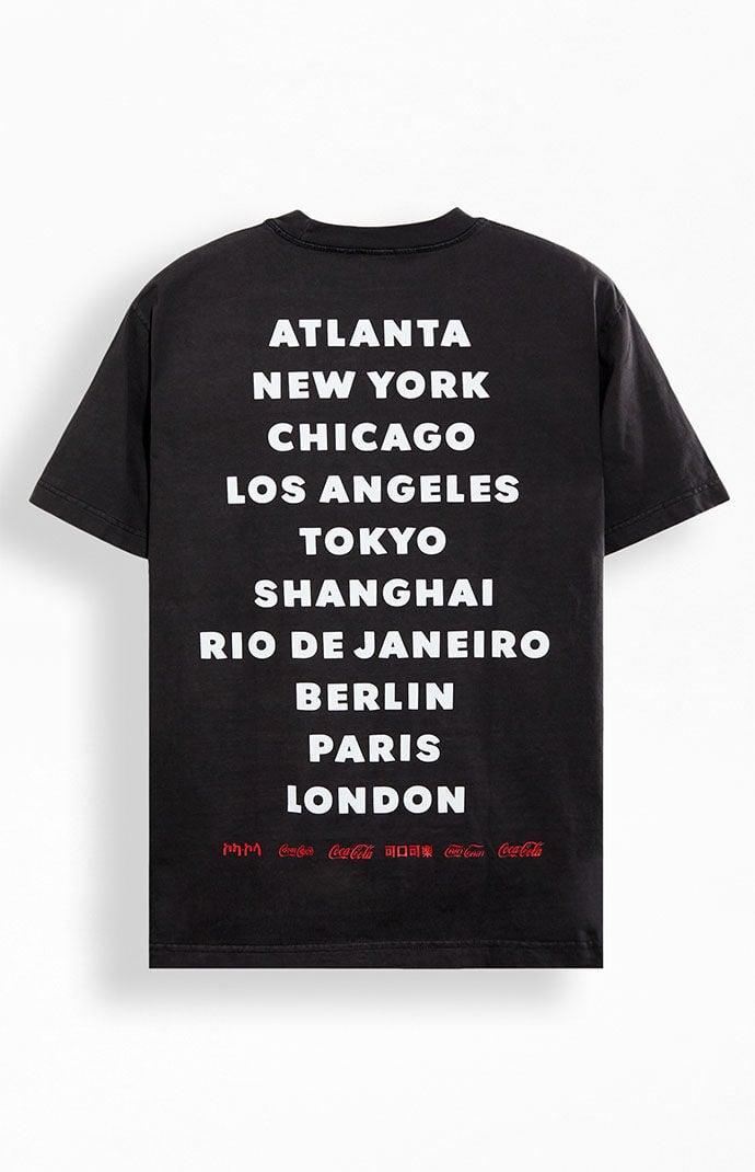 Coca-Cola Men's By PacSun World Tour Oversized T-Shirt Product Image