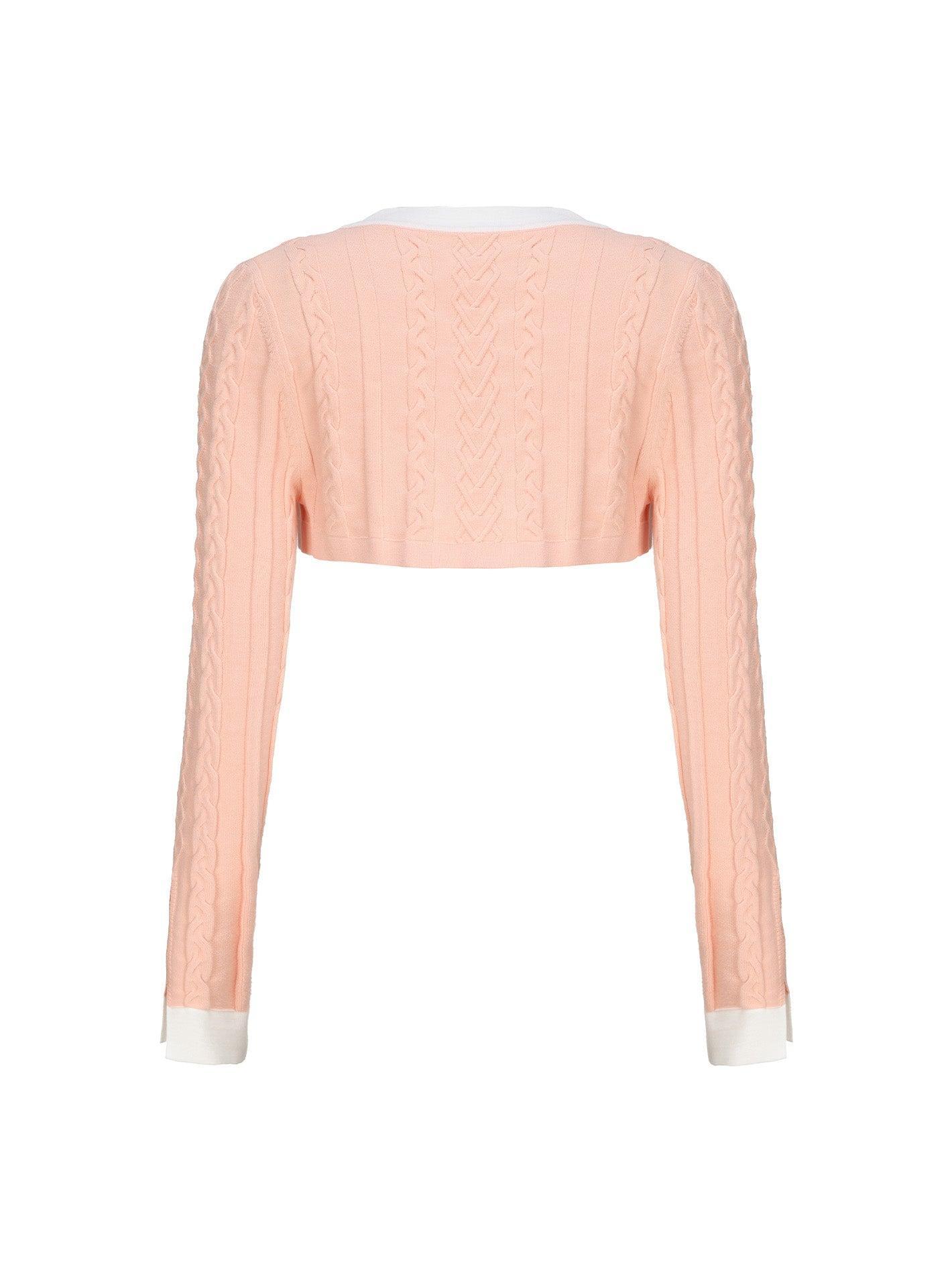 Kelli Knit Set (Peach) Product Image