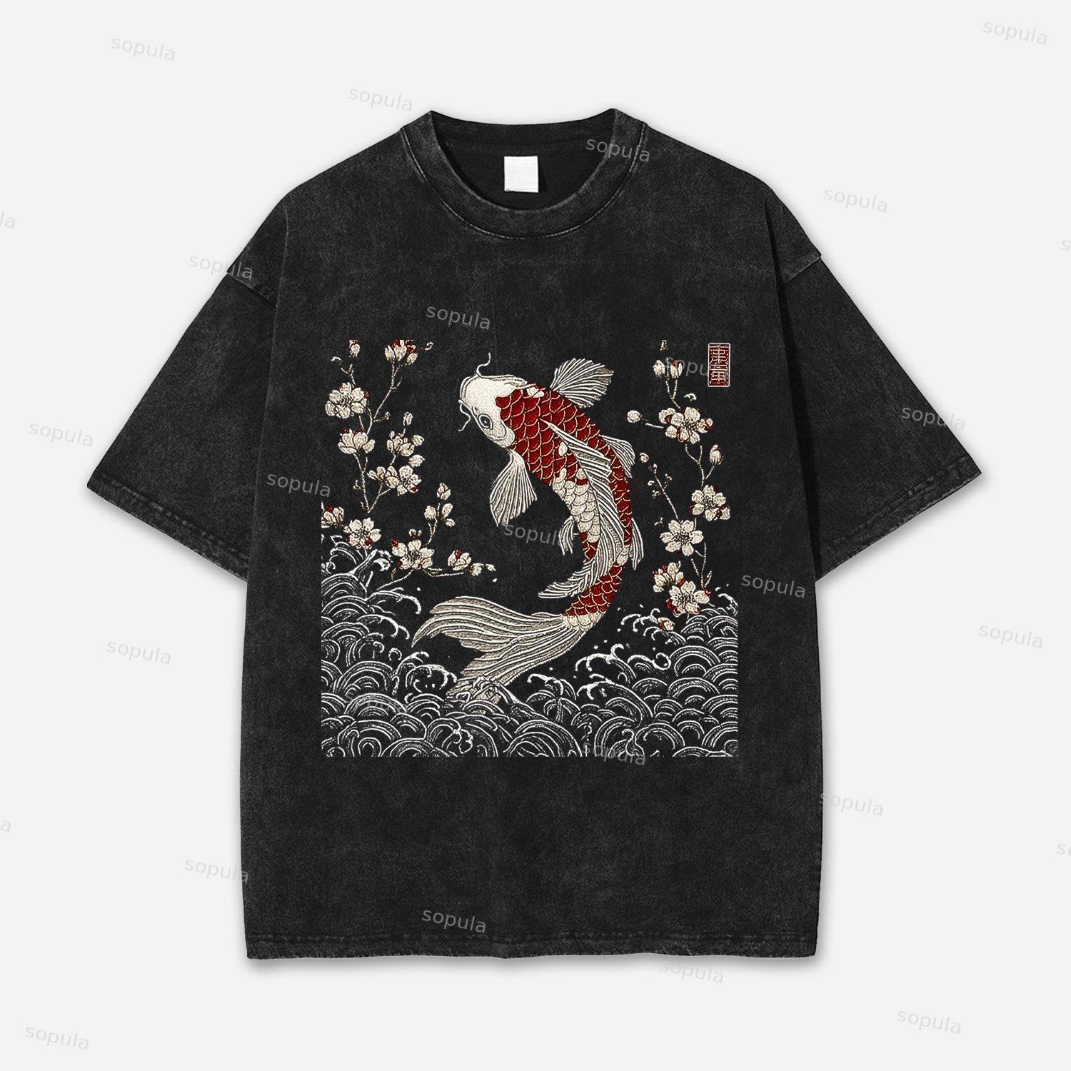 Hot Diamonds Street Fun Motorcycle Vintage Fun Motorcycle Washed T-shirt Product Image