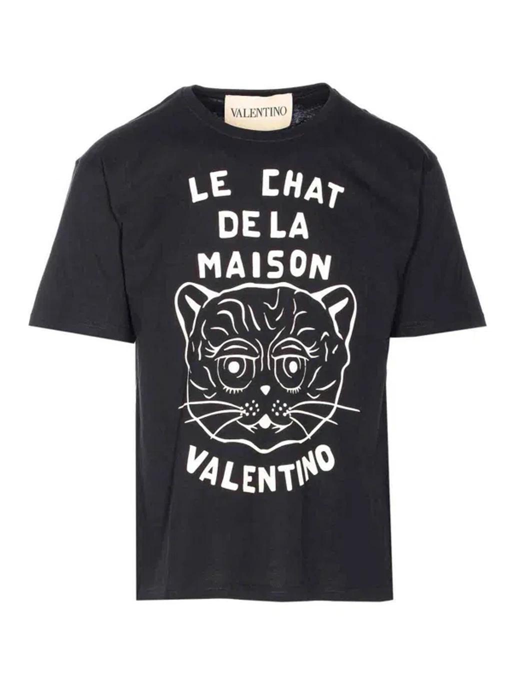VALENTINO T-shirt Logo In Red Product Image