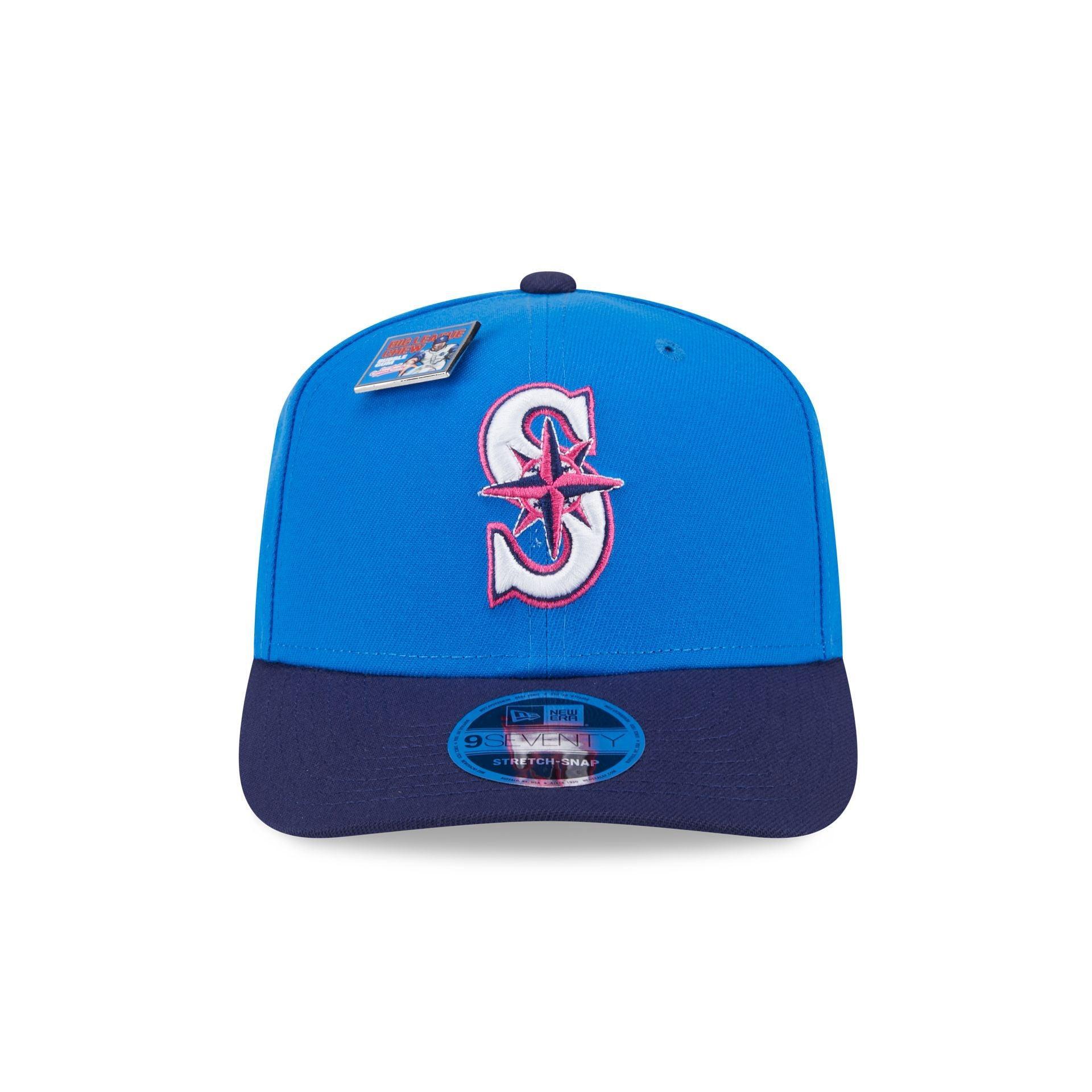 Big League Chew X Seattle Mariners Curveball Cotton Candy 9SEVENTY Stretch-Snap Hat Male Product Image