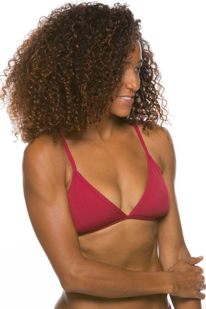 Vent Bikini Top - Pine Female Product Image