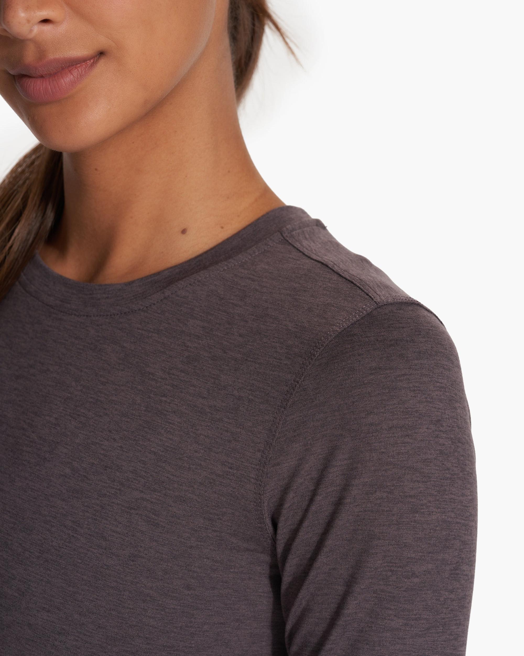 Long Sleeve Lux Crew Product Image