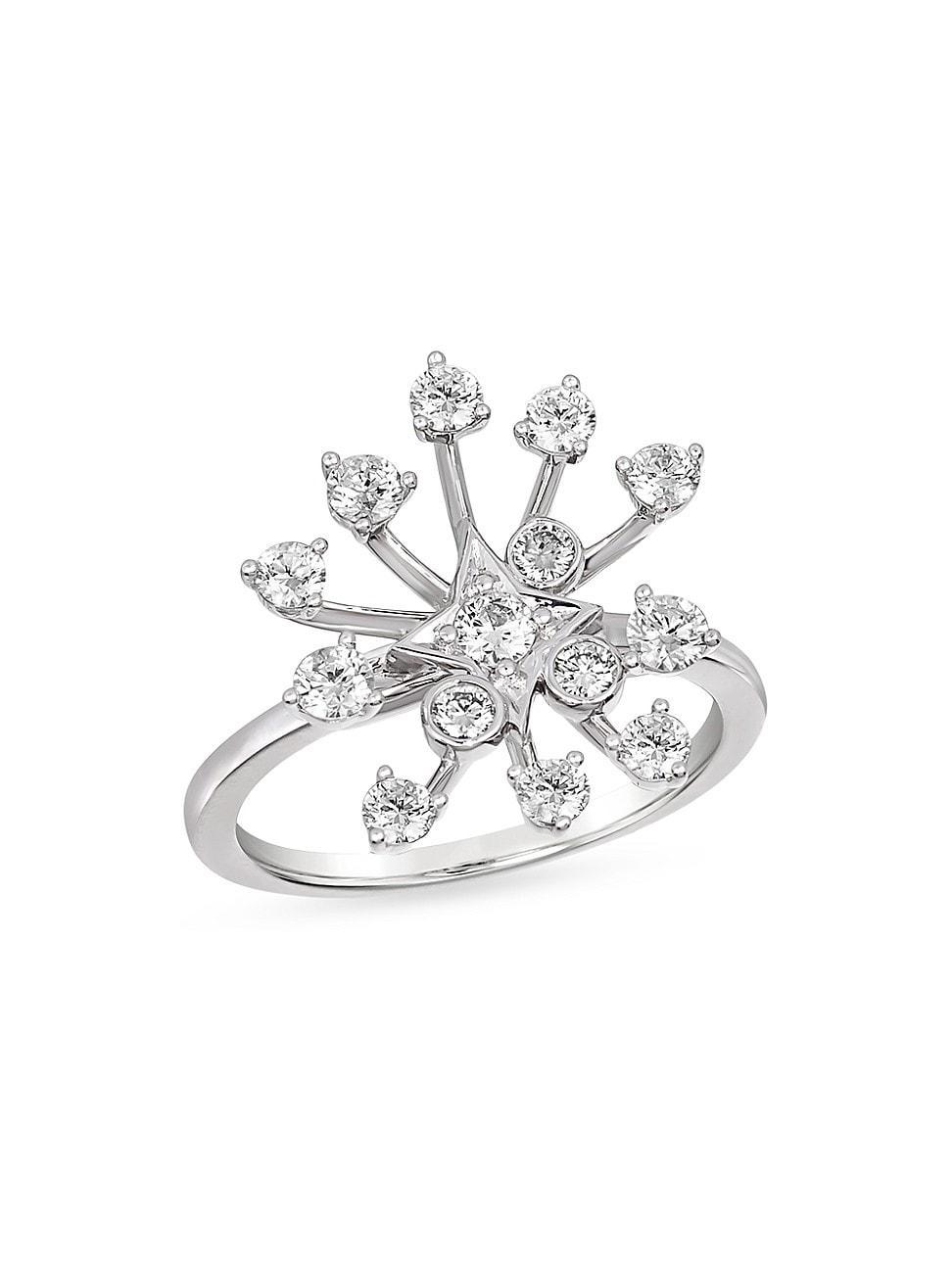 Womens Luminus 18K White Gold & 0.90 TCW Diamond Ring Product Image