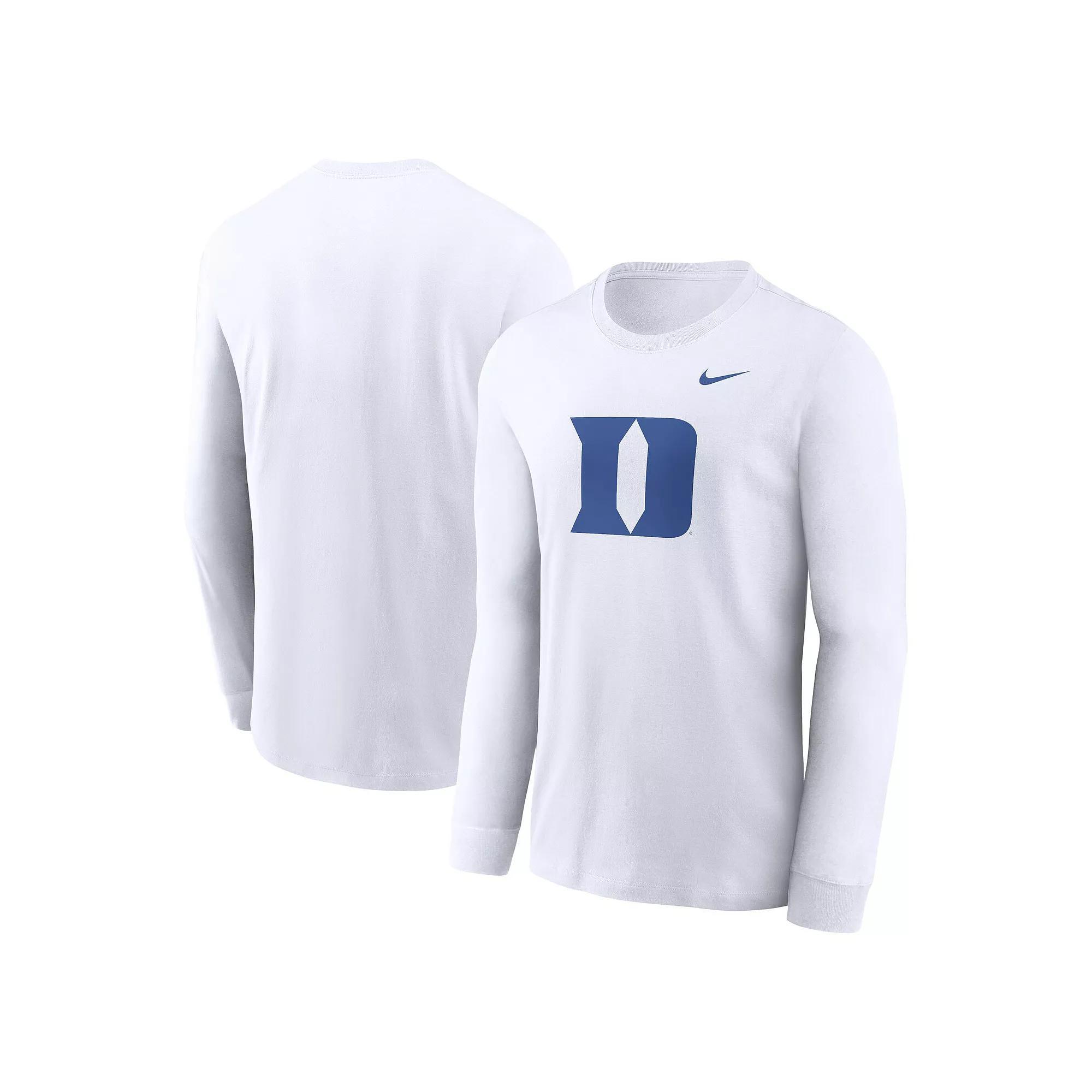 Mens Nike Duke Blue Devils Local Spirit Slogan Long Sleeve T-Shirt Product Image