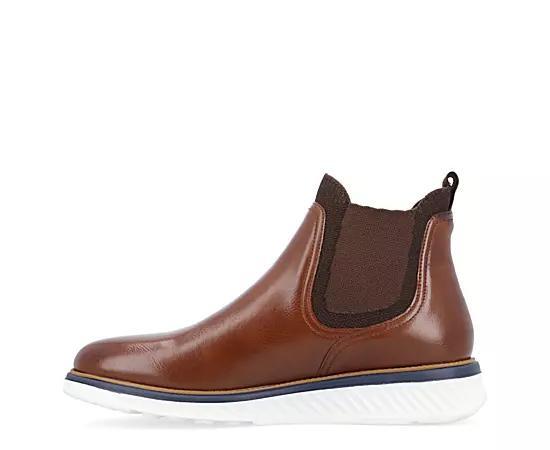 VANCE Hartwell Chelsea Men's Ankle Boots, Size: 9, Brown Product Image
