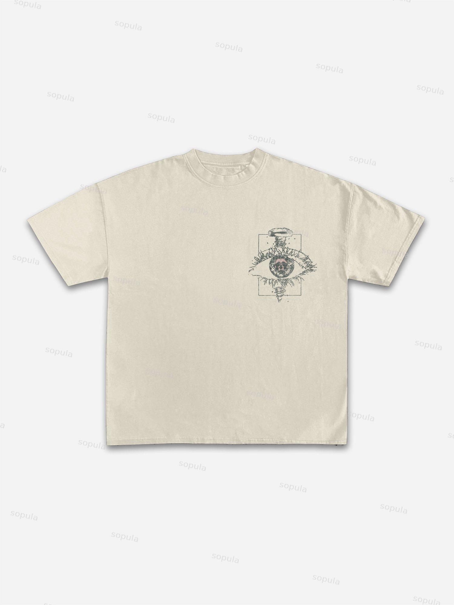 Witness To My Own Destruction Cotton T-shirt Product Image