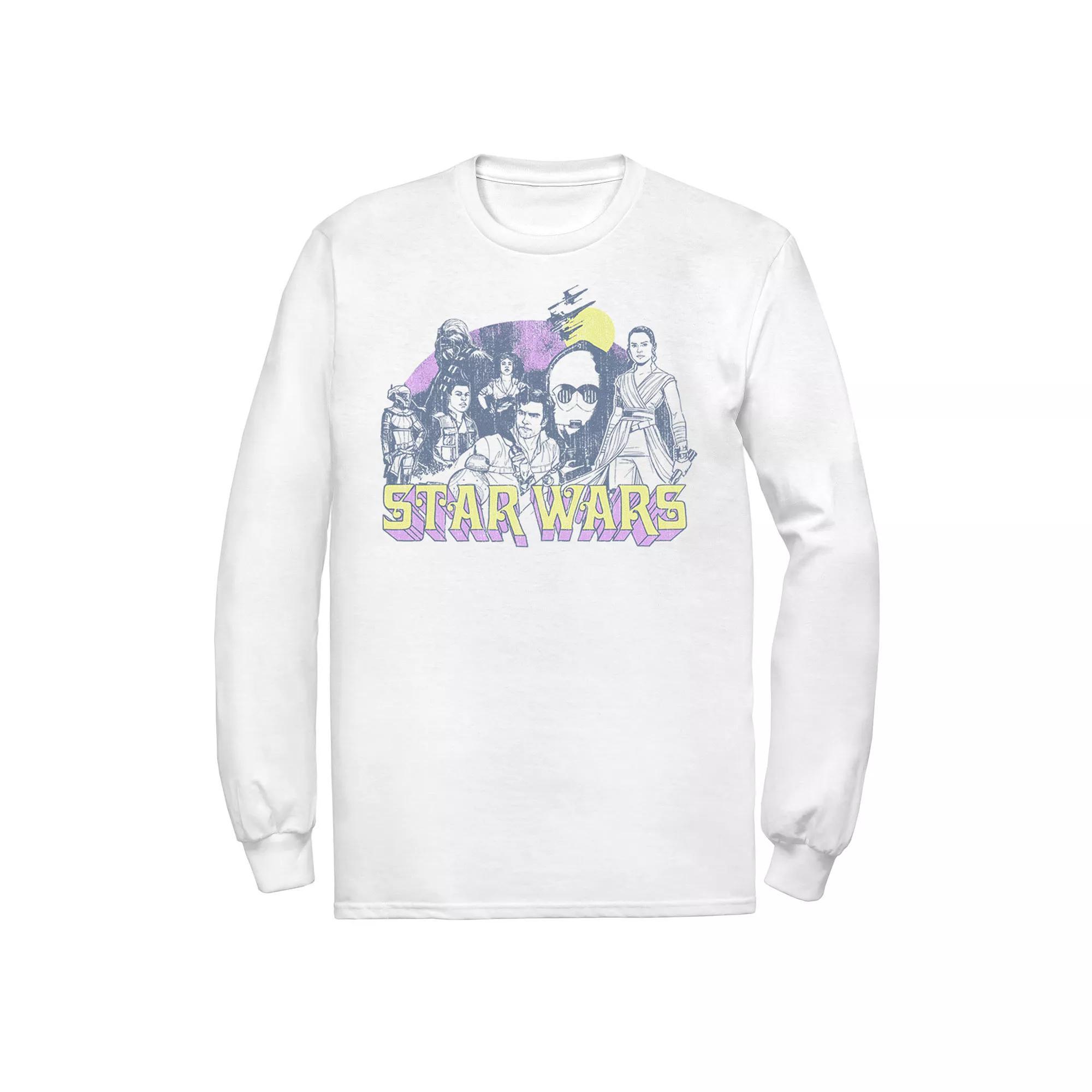 Mens Star Wars: The Rise of Skywalker Vintage Collage Tee Product Image