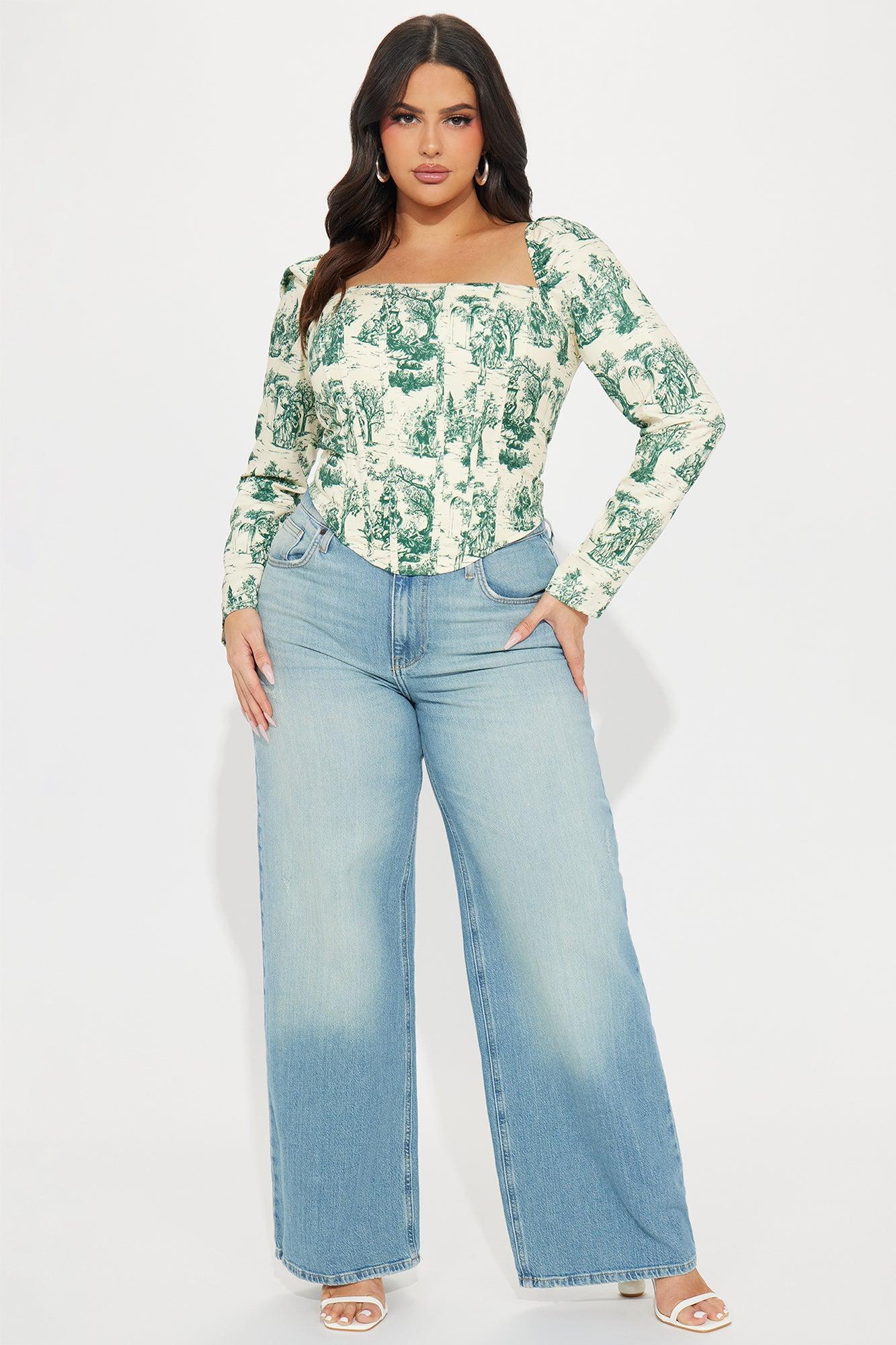 Simple Life Corset Top - Yellow/combo Product Image