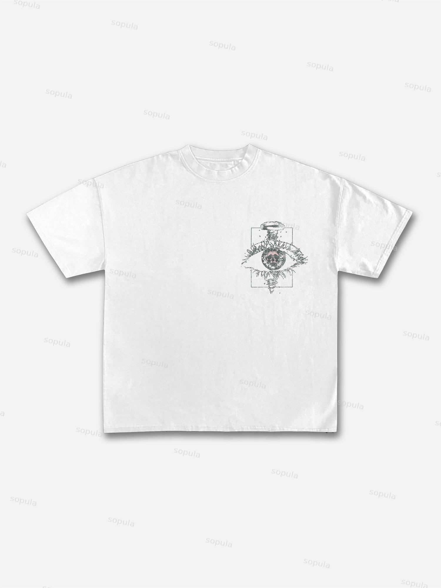 Witness To My Own Destruction Cotton T-shirt Product Image