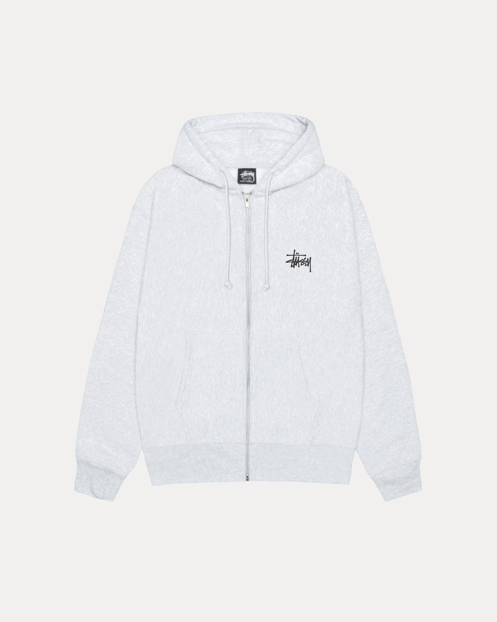 BASIC STÜSSY ZIP HOODIE Male Product Image
