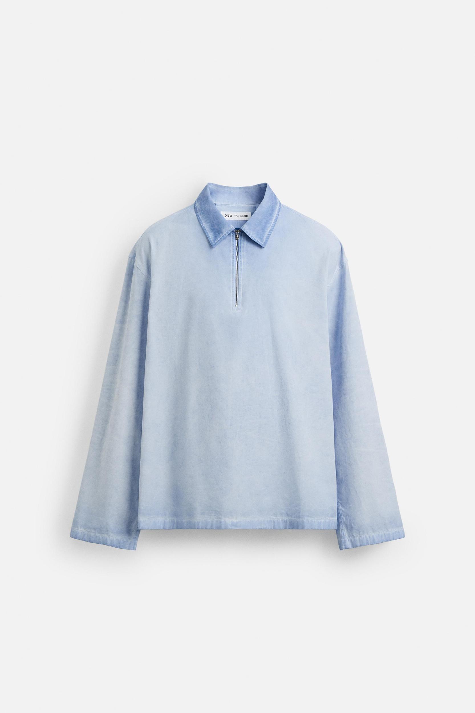 RELAXED FIT WASHED POLO SHIRT Product Image