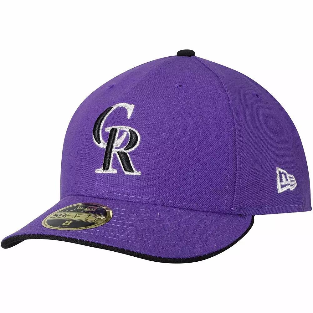 Mens New Era Colorado Rockies Game Authentic Collection On-Field Low Profile 59FIFTY Fitted Hat Product Image