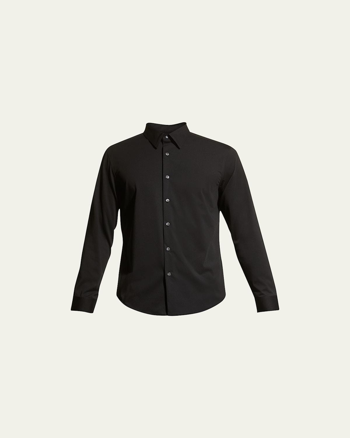 Mens Sylvain Shirt in Structure Knit Product Image