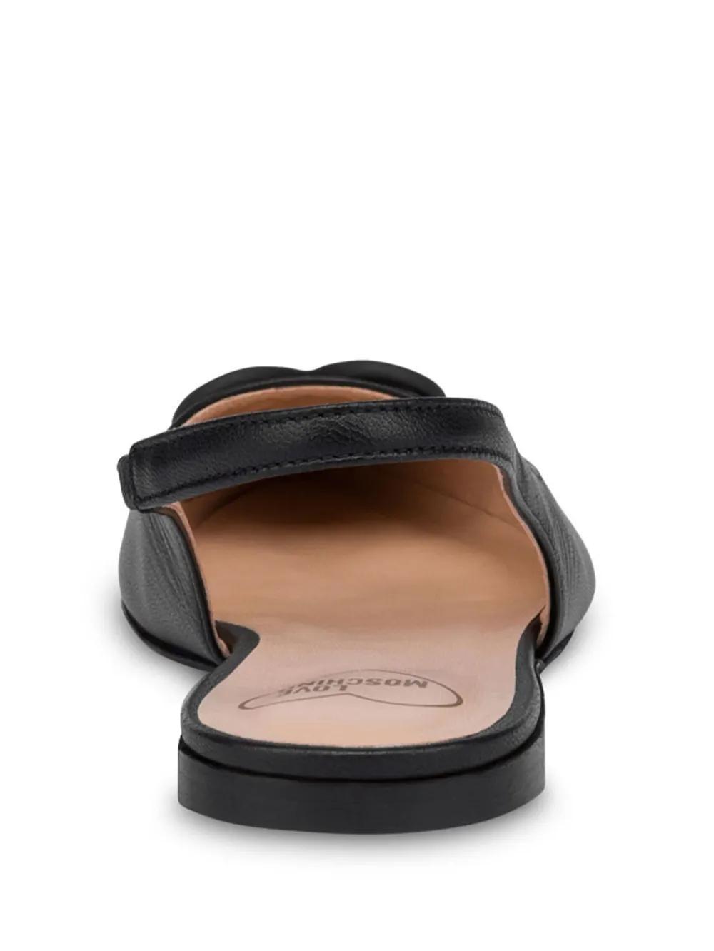 slingback leather ballerina shoes Product Image