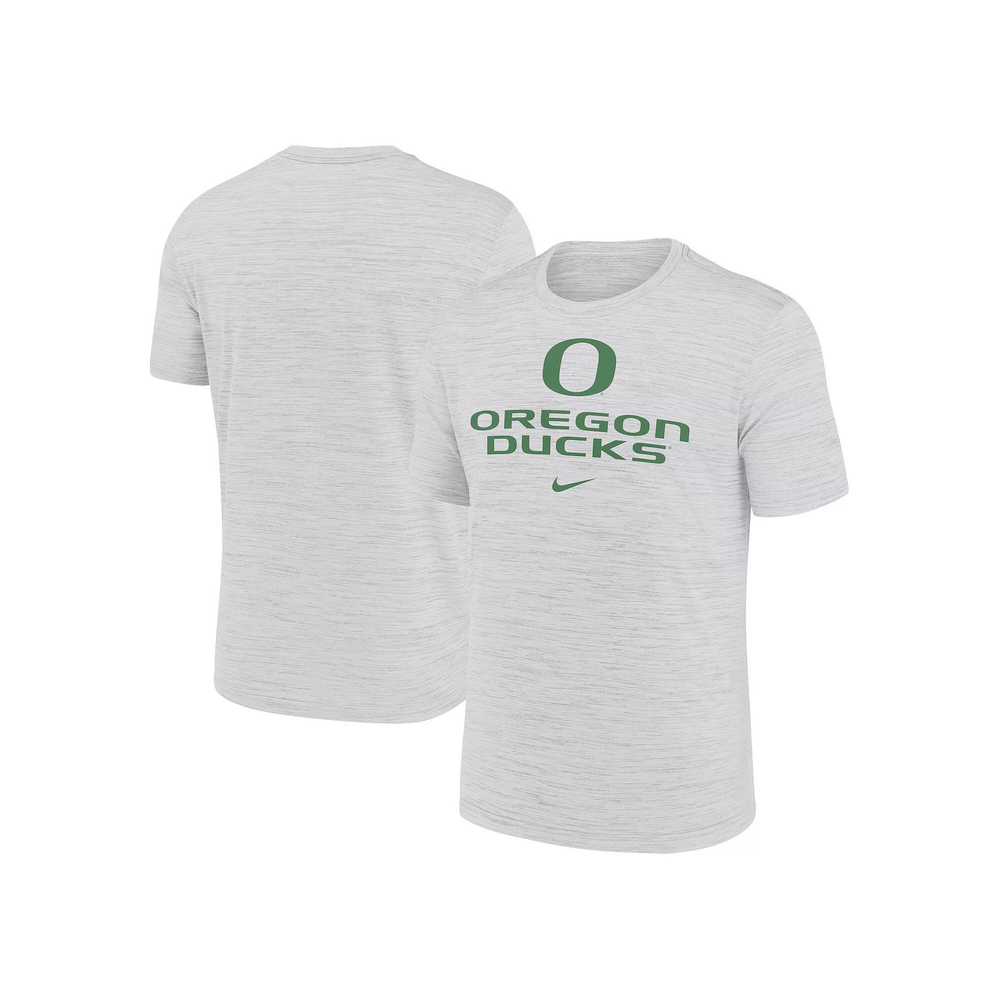 Men's Nike White Oregon Ducks Primetime Velocity T-Shirt, Size: 2XL Product Image