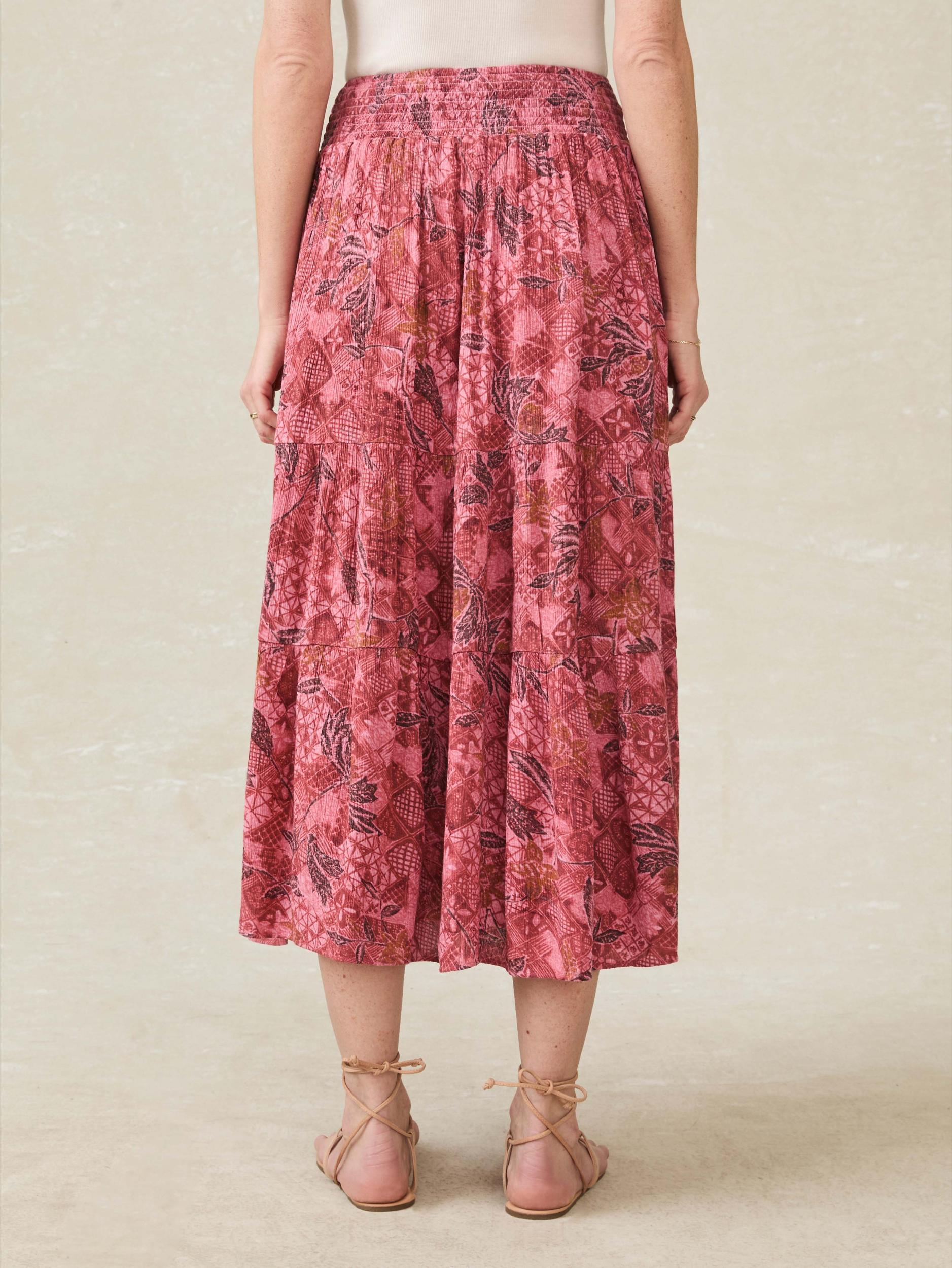Woodstock Skirt - Island Breeze Floral Female Product Image