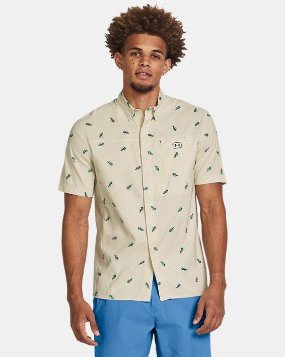 UA Fish Pro Hybrid Printed Mens Short Sleeve Product Image