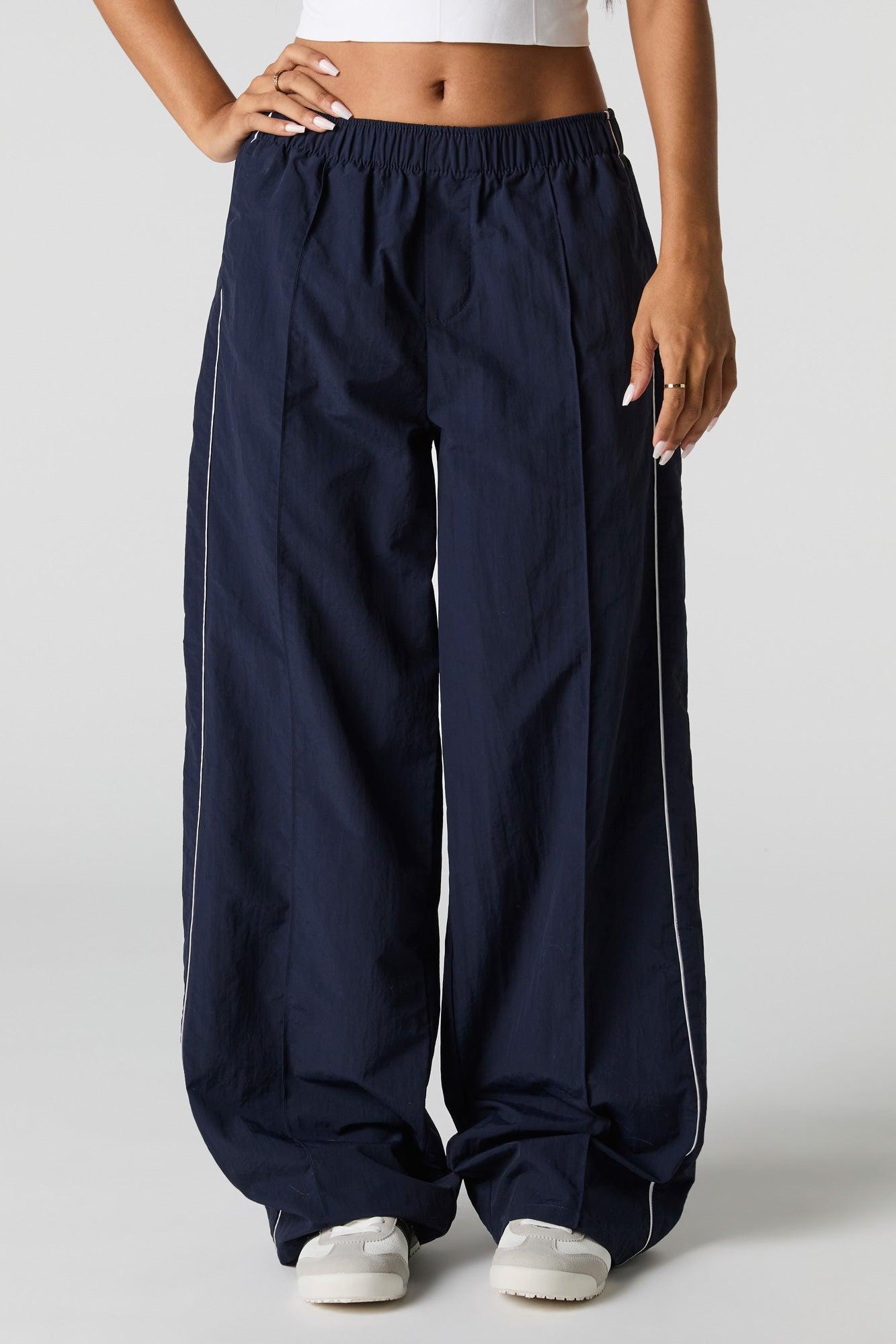 Nylon Wide Leg Pant Female Product Image