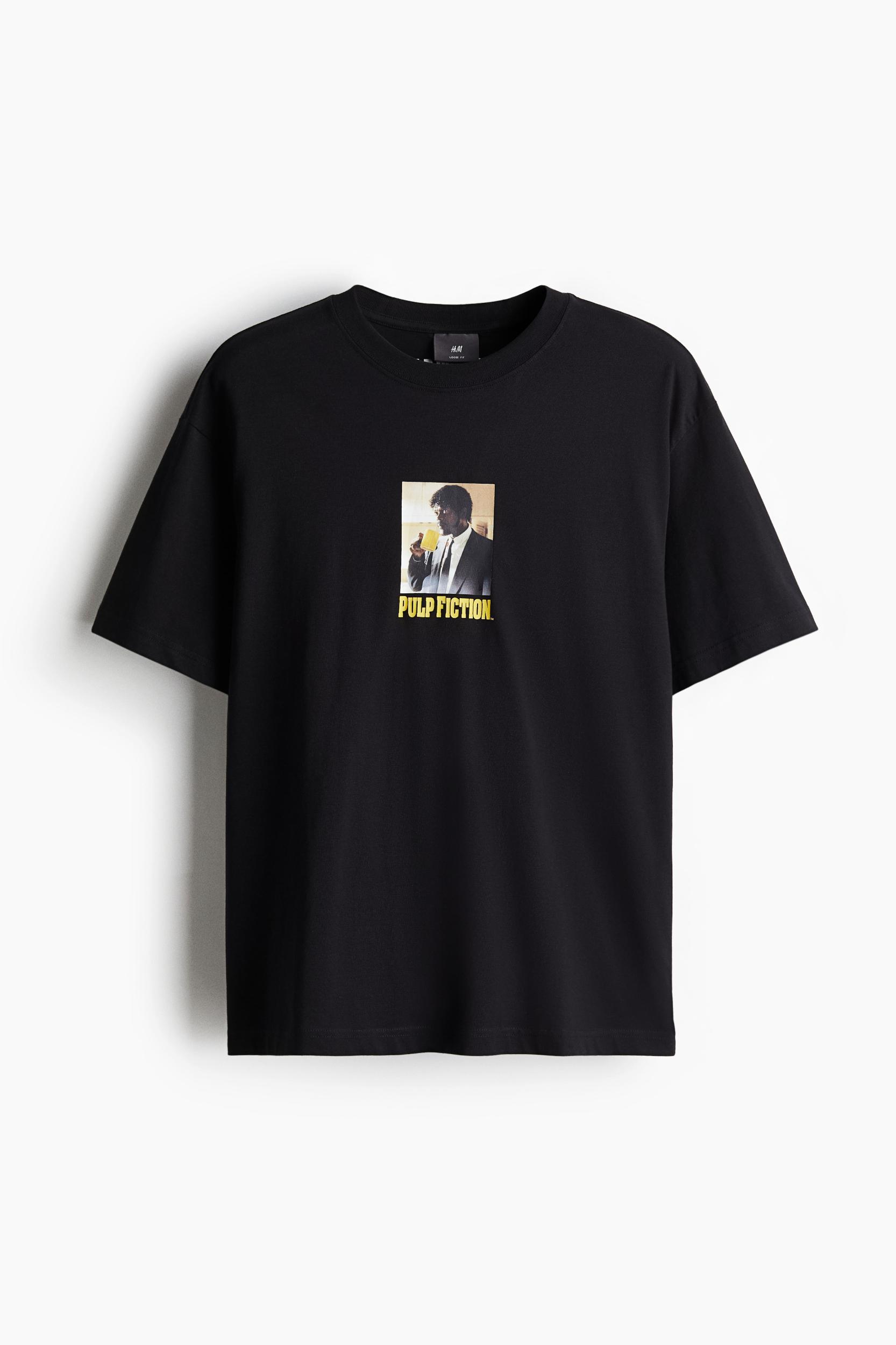 Loose-Fit Printed T-Shirt Product Image