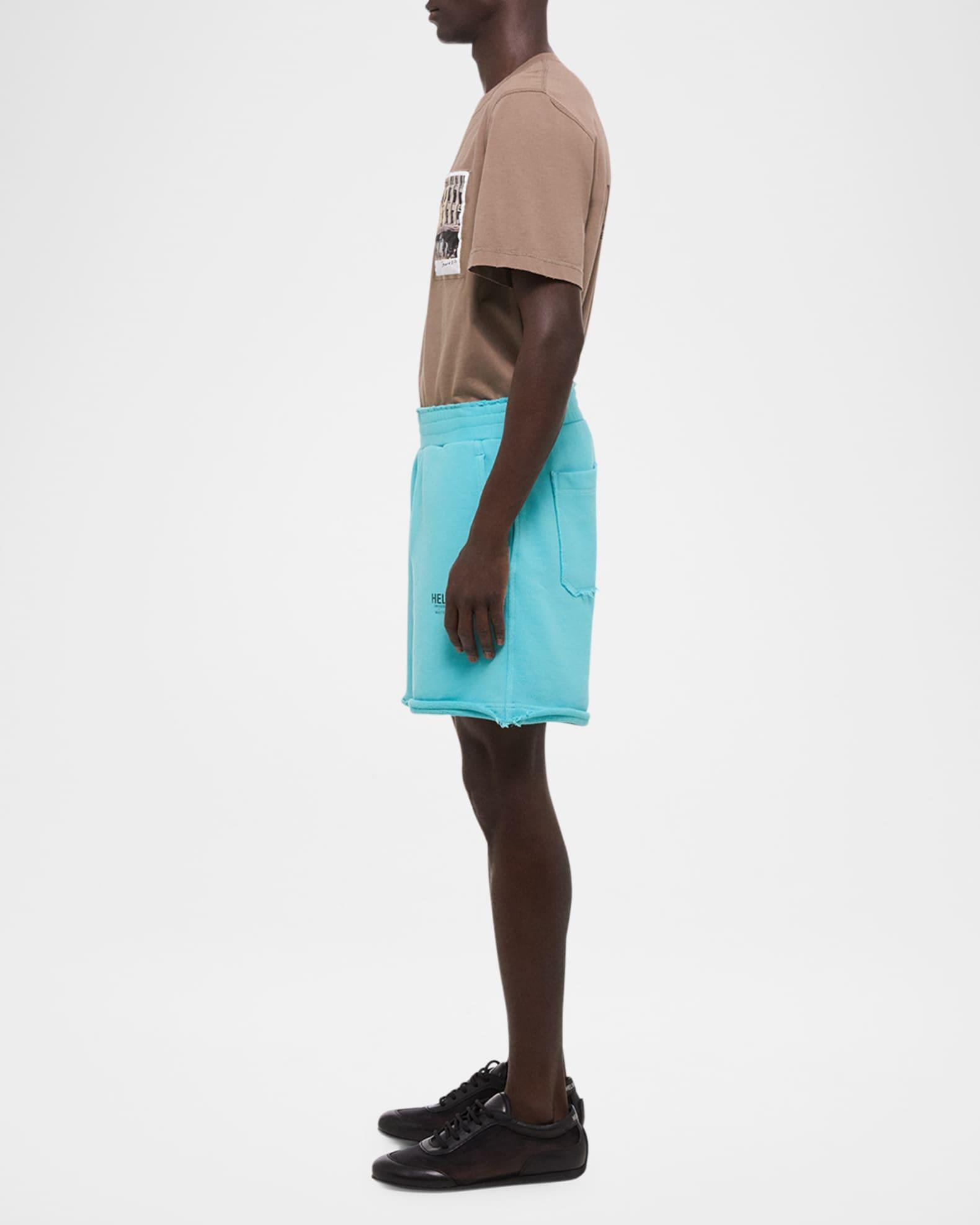 Men's Distressed Terry Shorts Product Image
