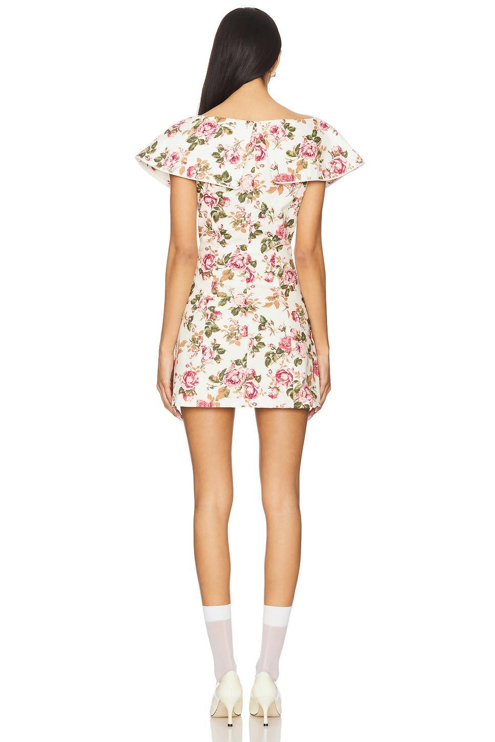 Gretchen Wide Neck Mini Dress Tanner Fletcher Product Image