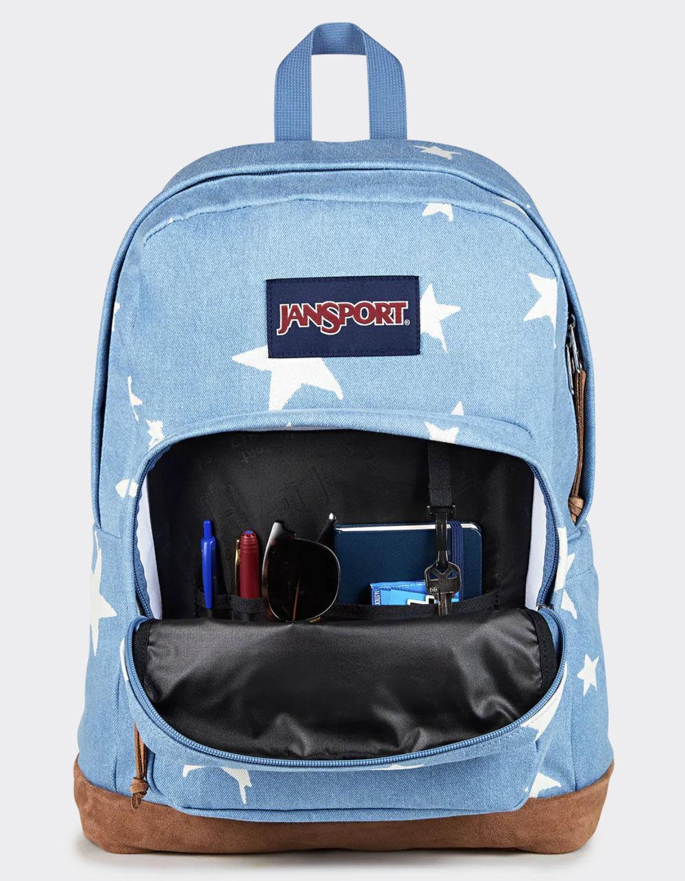 JANSPORT Right Pack Expressions Backpack - DISCHARGE DENIM STAR Product Image