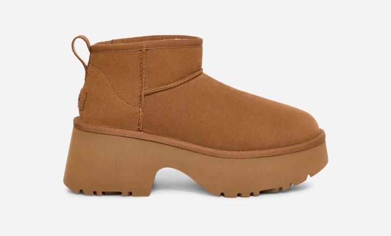 Womens UGG® Classic Ultra Mini New Heights Boot Product Image