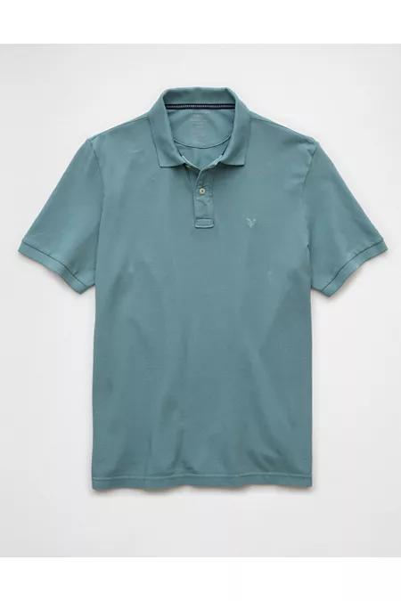 AE Lived-In Pique Polo Shirt Men's Product Image