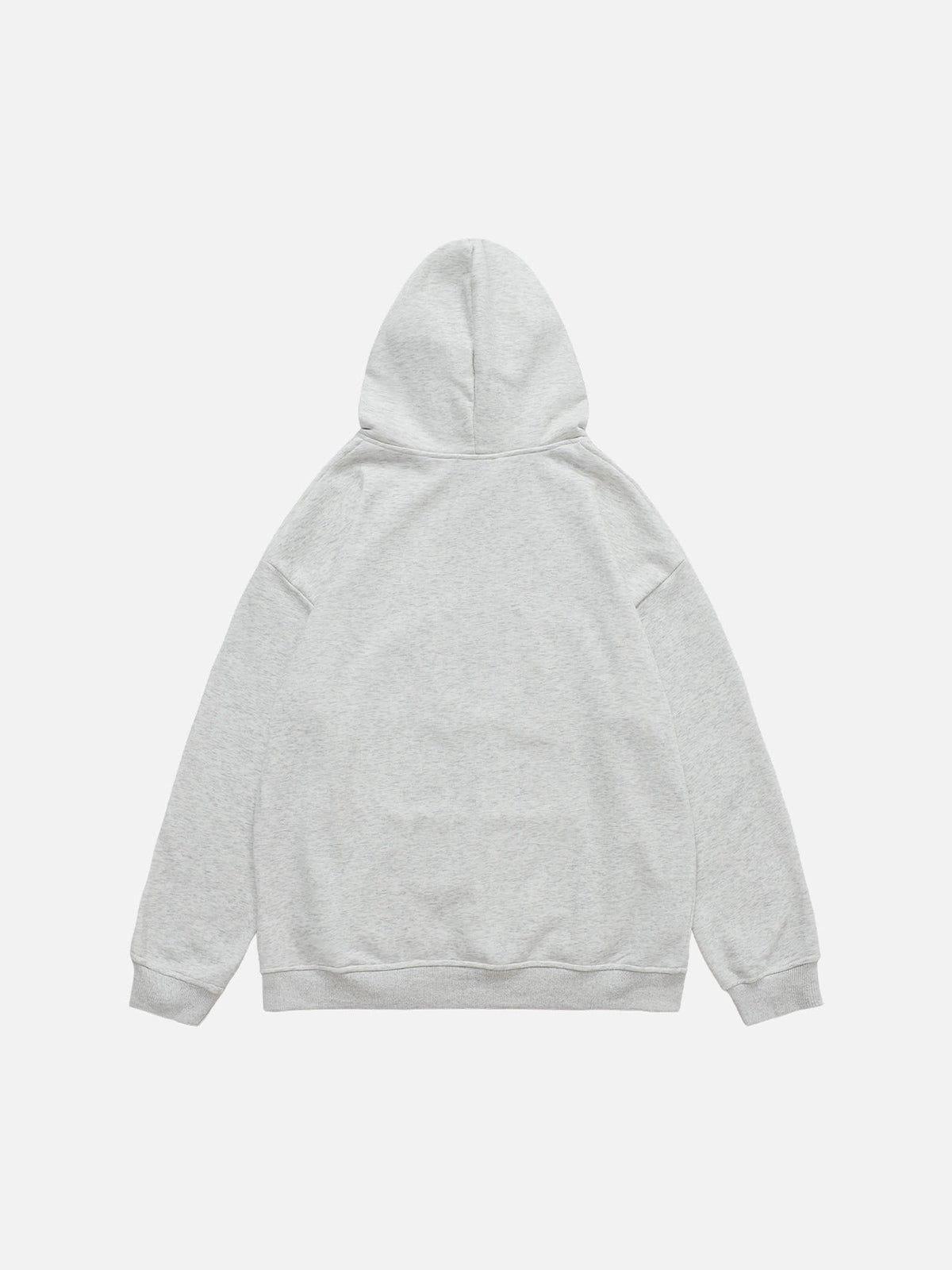 Aelfric Eden Denim Star Applique Hoodie Product Image