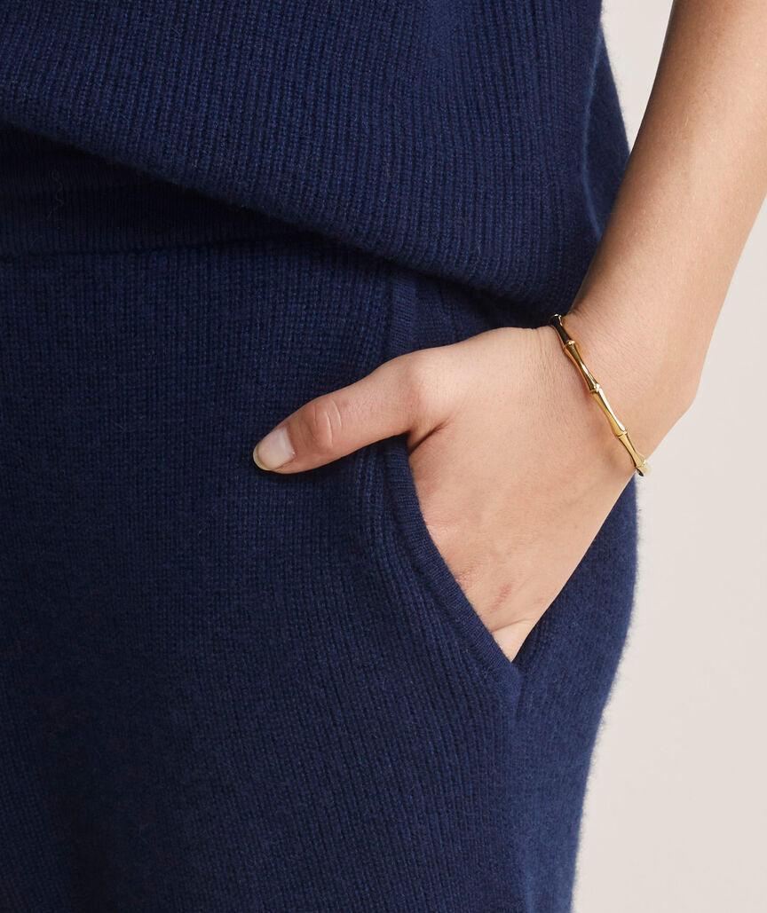 Ribbed Luxe Sweater Pants Product Image