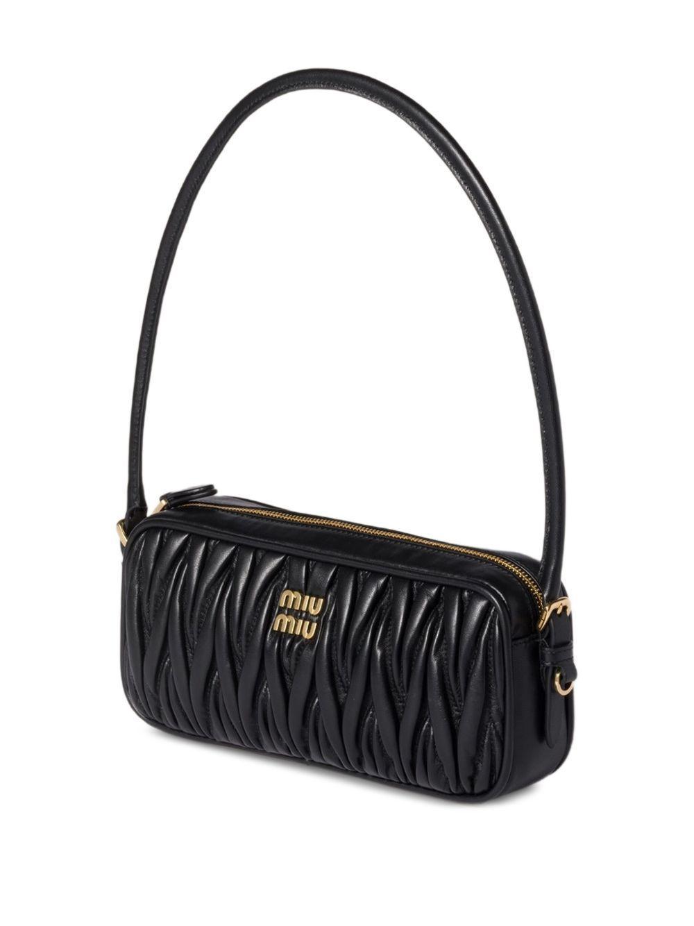 matelassé leather mini bag Product Image