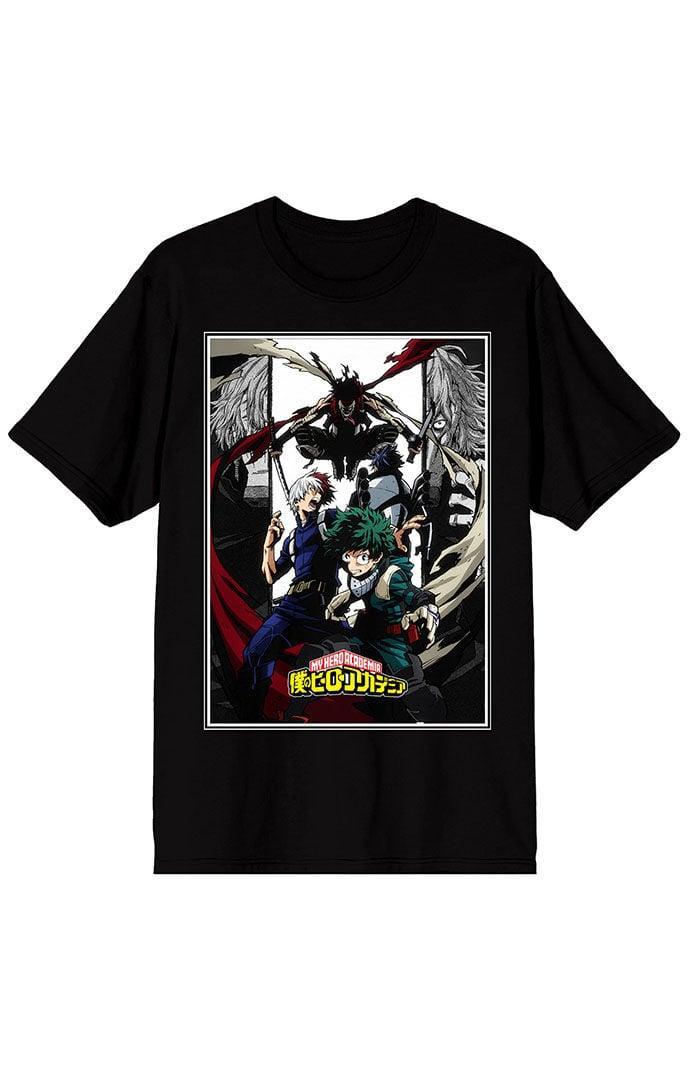Men's My Hero Academia Todoroki Graphic Tee, Size: Medium, Black Product Image