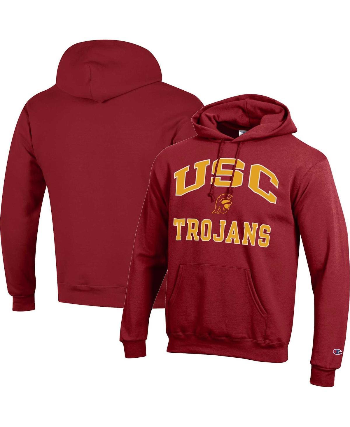 Men's Champion Purple LSU Tigers Arch Pill Pullover Hoodie, Size: Medium Product Image