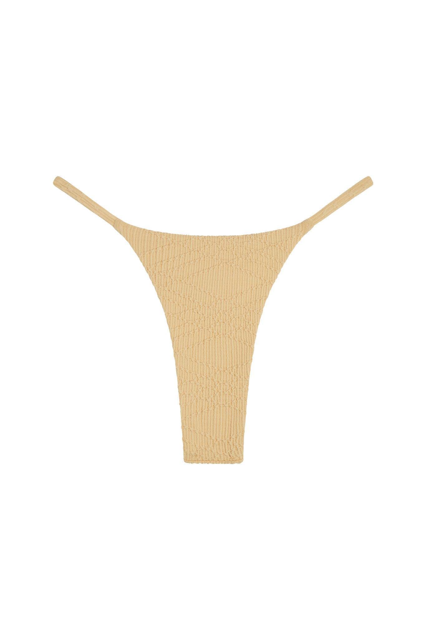 Brazil Thong - Raffia Summer Plaid Product Image