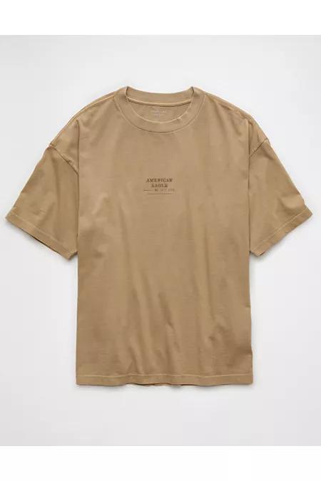 AE Boxy Micro Logo Graphic T-Shirt Mens Product Image