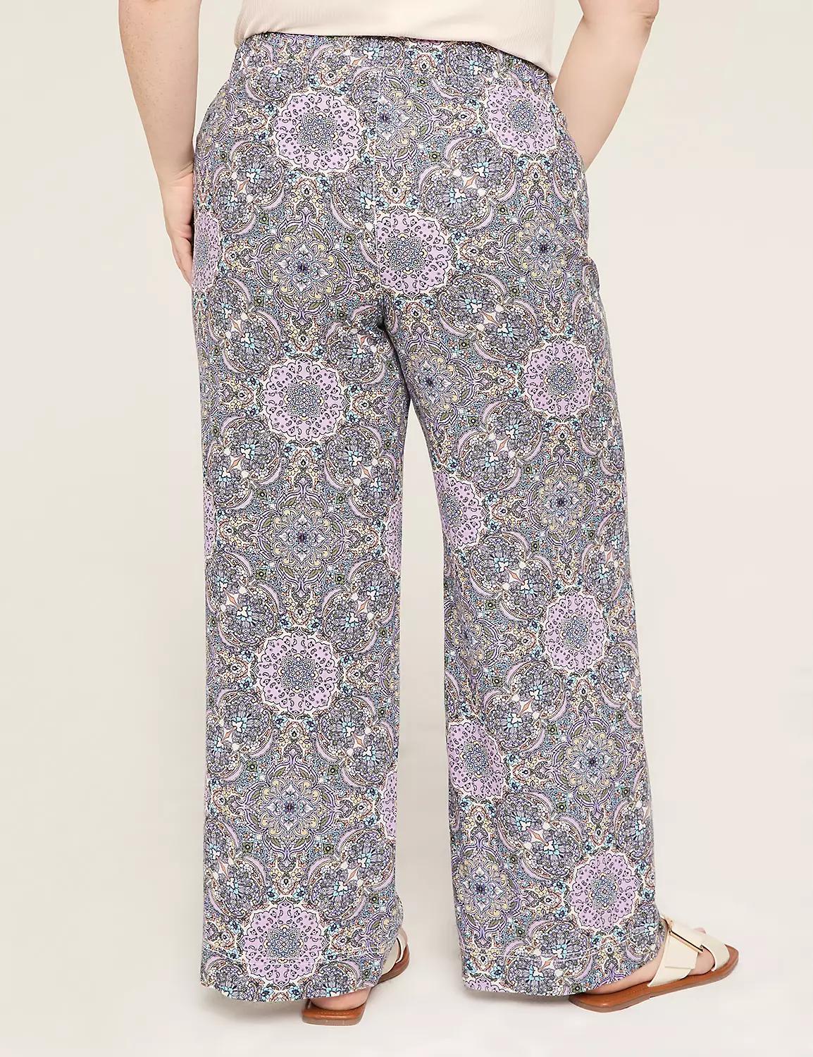 Linen Wide Leg Pant - New Sandal Length Product Image