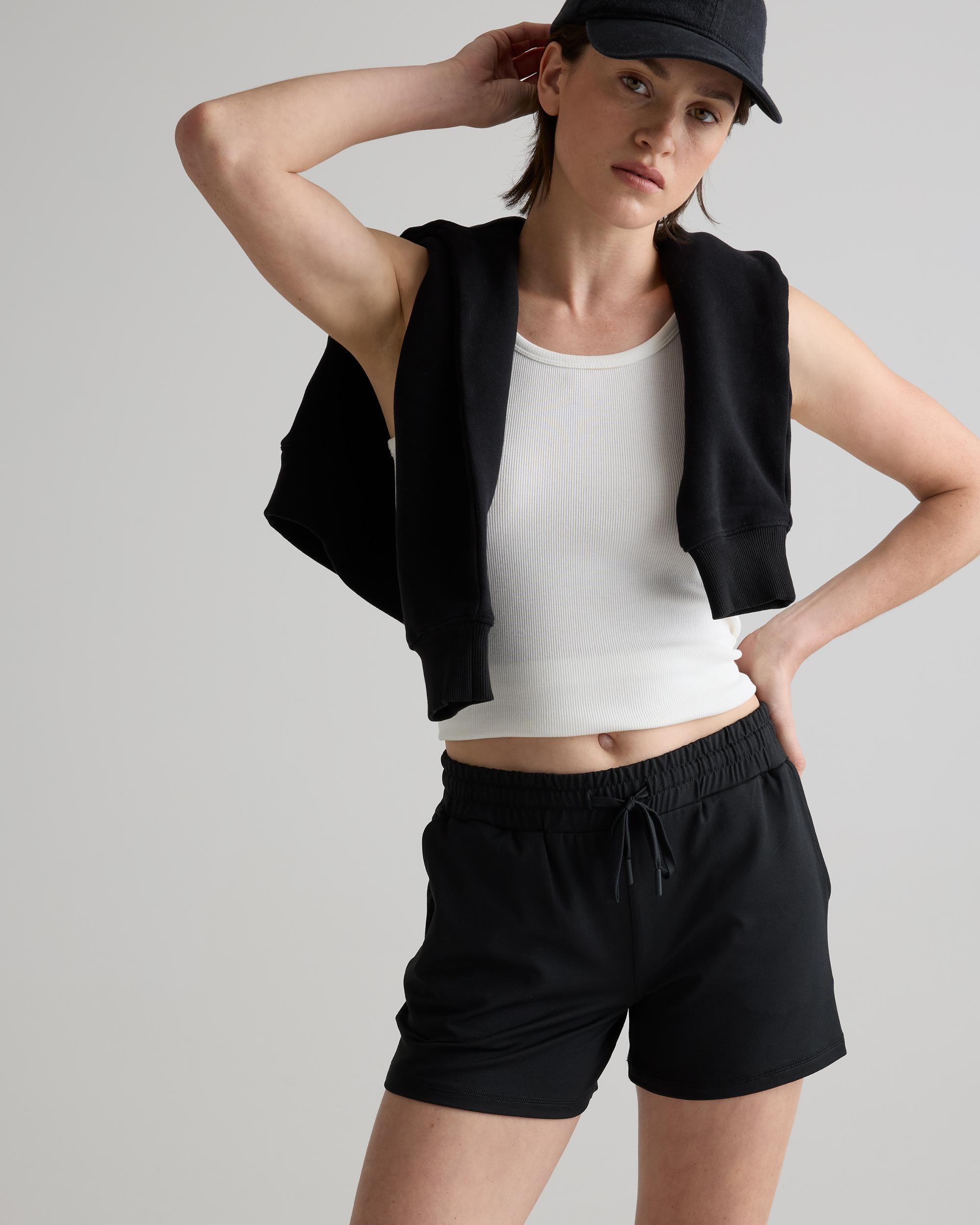 Quince | Women's Super Soft Performance Shorts Flowknit Activewear, Recycled Polyester Product Image