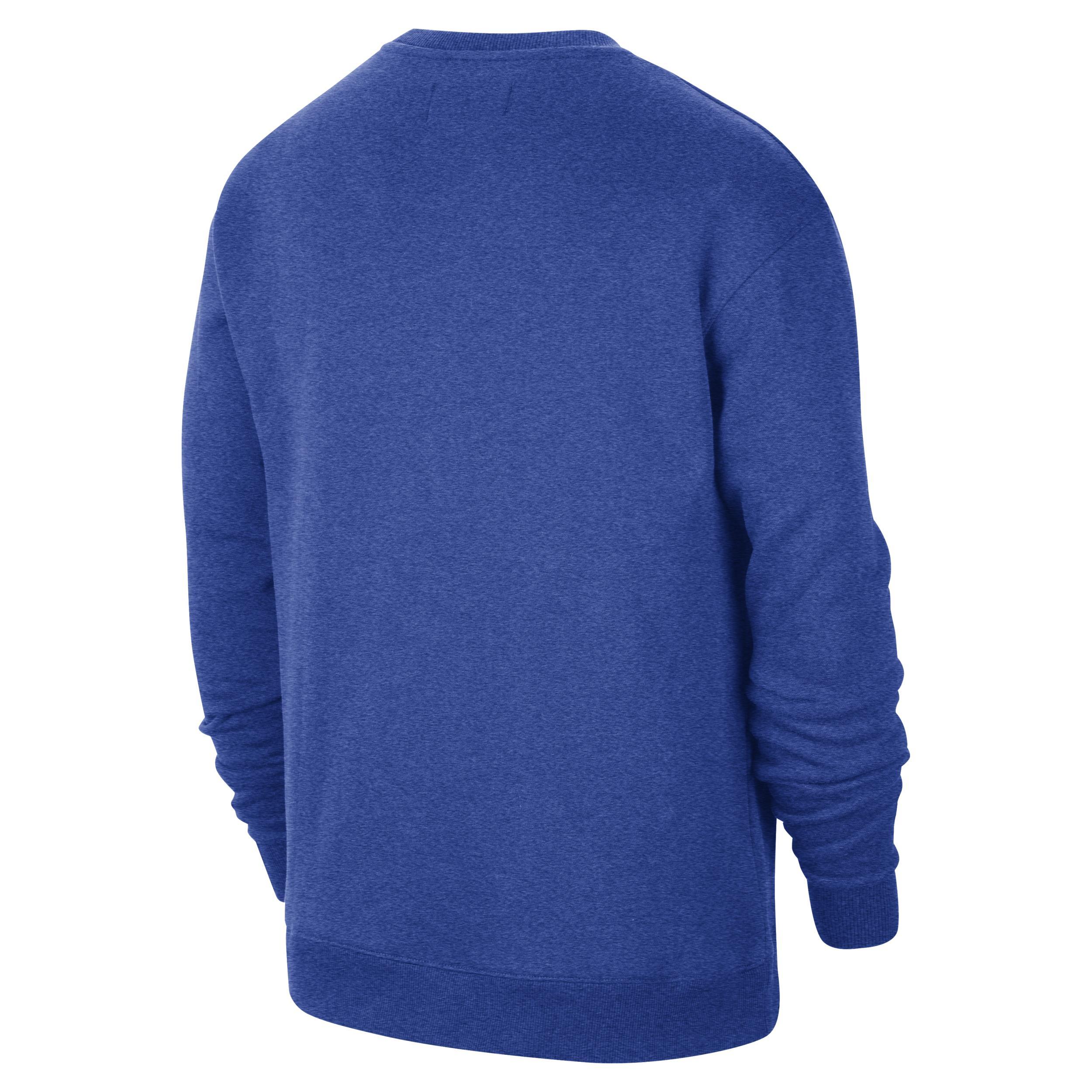 Mens Nike Royal Duke Devils Campus Pullover Sweatshirt Product Image