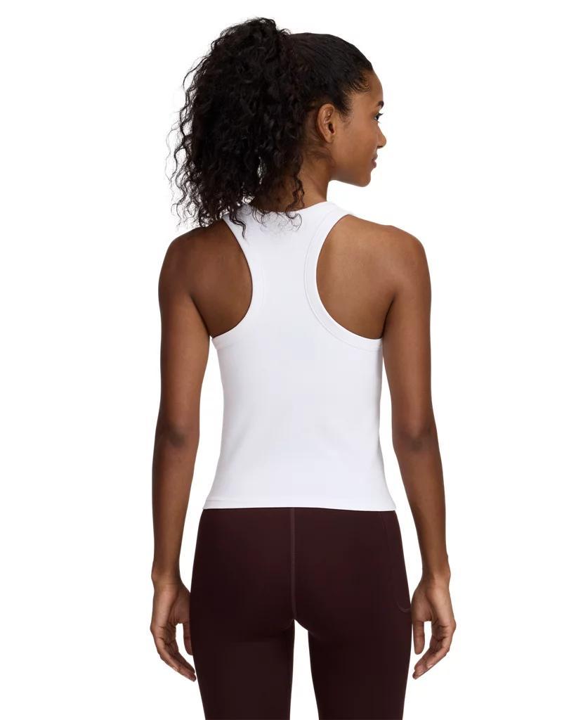Women's Under Armour Motion High Neck Built-In Bra Tank Top, Size: Small, Black Product Image